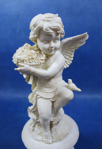 楽天市場】≪天使置物 エンジェル雑貨 ガーデニング雑貨≫【小鳥と