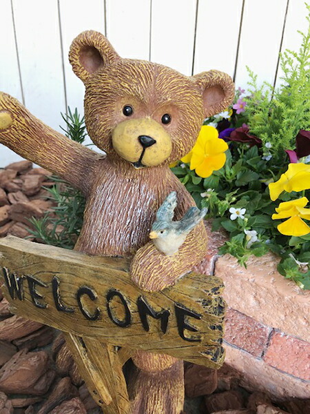 楽天市場】現品です。くまさん 3つセット 傷あり置物 くま 森のくま