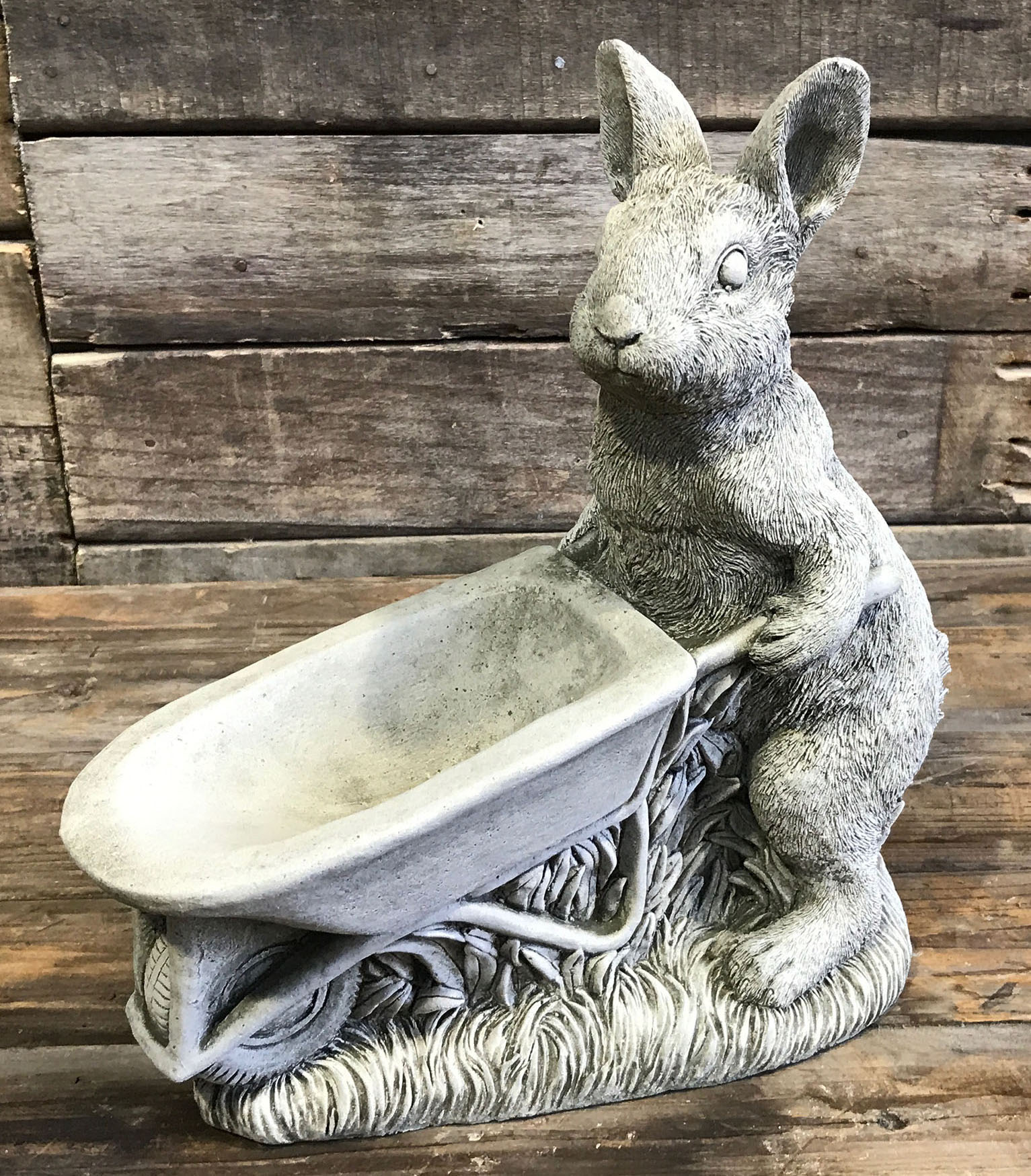 連合王国製 連合王国製 イングリッシュ庭園 連合王国雑貨  English  ガーゴイル Gargoyle ストーンオーナメント 石像 石 うさぎ 家兎 ガーデニング 石ころ製  雑貨 庭園【 ラビットカーゴ（UK）】 花・ガーデン・DIY-エクステリア・ガーデンファニチャー