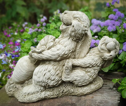 連合王国製 連合王国製 イングリッシュ園地 連合王国雑貨   English  ガーゴイル Gargoyle ストーンオーナメント 石像 石 うさぎ 家兎 ガーデニング 石ころ製  雑貨 Carrot Rabbi 園地【 ＊キャロットバニー＊（UK）】