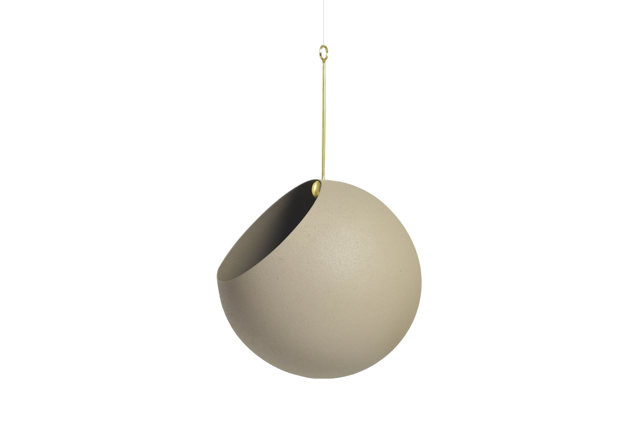 AYTM ハンギングフラワーポット GLOBE トープ 直径17cm 花瓶 観葉植物 プランター 天井吊り下げ 植木鉢 アイテム 北欧雑貨 北欧デザイン モダンインテリア ラグジュアリー 高級感 ミニマルデザイン シンプル 上質な暮らし 6,919円