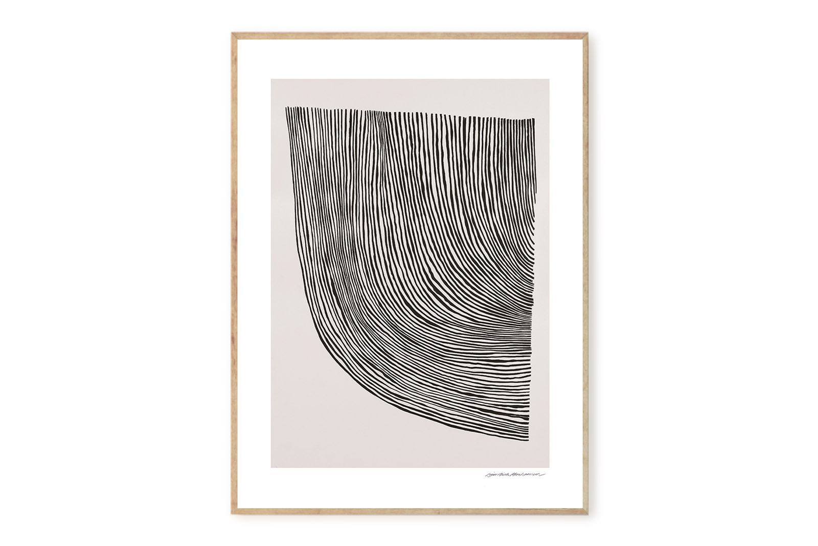 The Poster Club アートポスター 50×70cm Curves ポスタークラブ 北欧雑貨 デンマーク製 アートプリント 送料無料 インテリア おしゃれ オシャレ 人気 おすすめ モノクロ ビンテージ ヴィンテージ モダン モノトーン