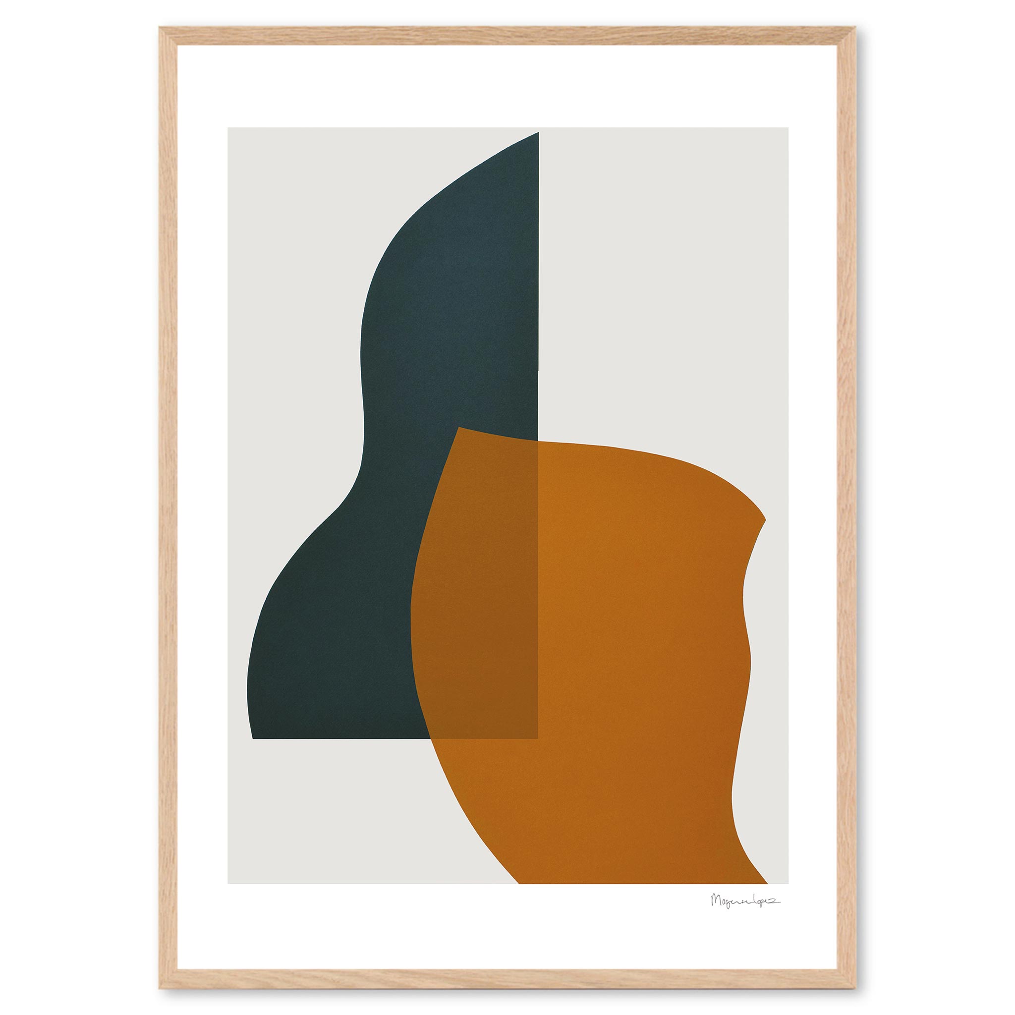 楽天市場】The Poster Club アートポスター 30×40cm Overlap ポスター