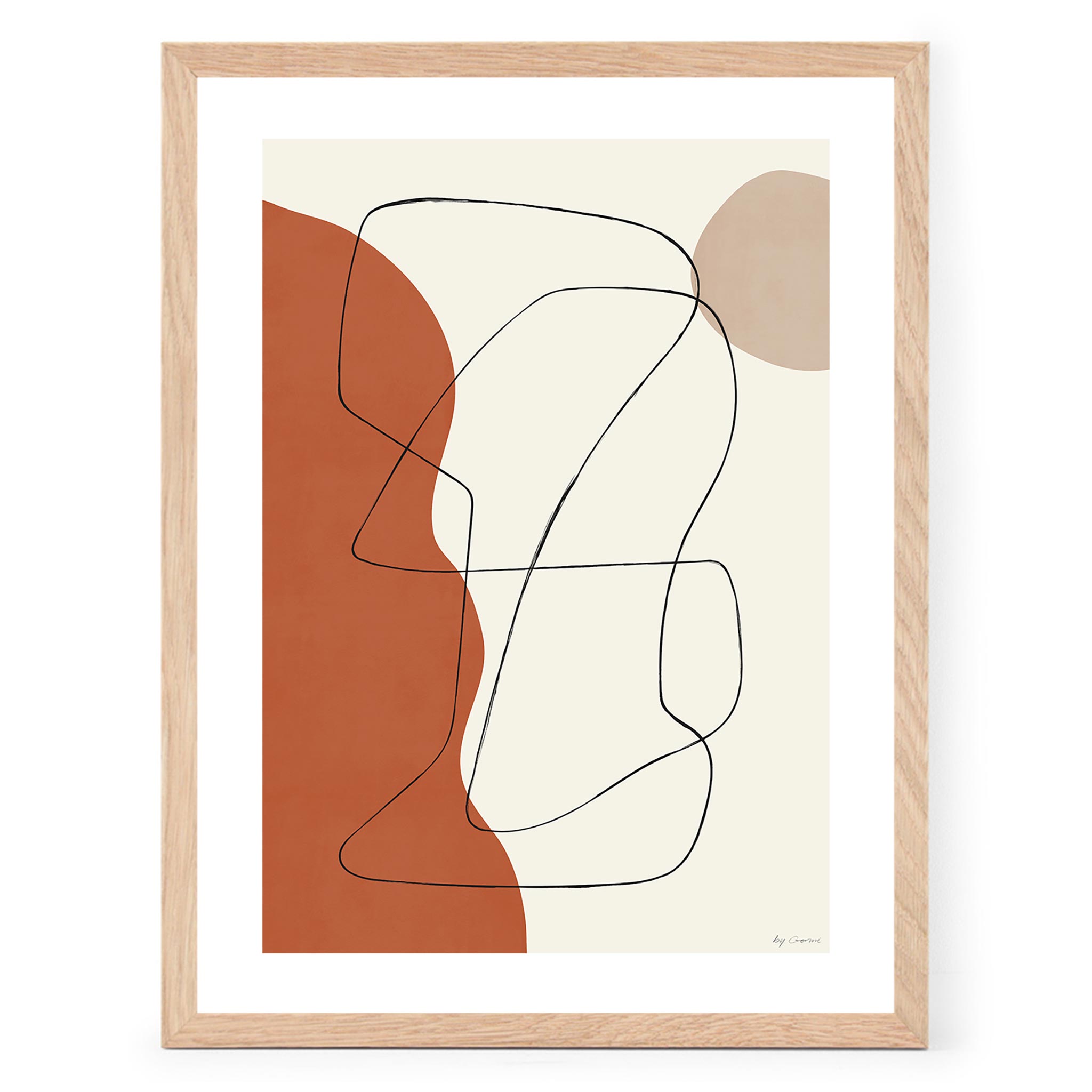 楽天市場】The Poster Club アートポスター 30×40cm Overlap ポスター