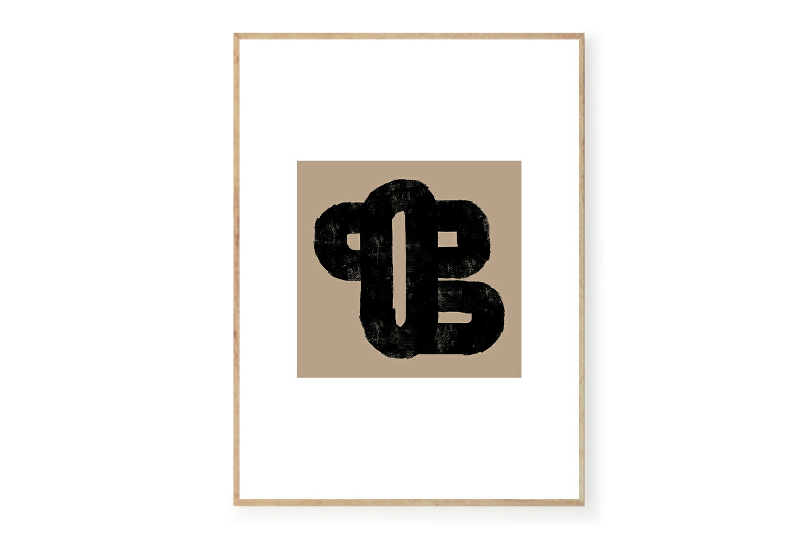 【在庫限り】【再入荷なし】THE POSTER CLUB × Studio Paradissi　ポスター/アートプリント　50×70cm　Abstract 402【イラスト インテリア 北欧雑貨 おしゃれ 壁掛け 絵画 パネル モダン モノクロ モノトーン