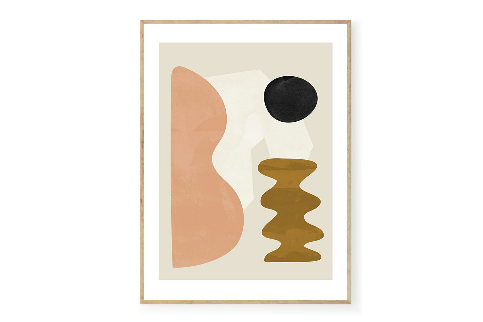 The Poster Club アートポスター 50×70cm Sculptural 02 ポスタークラブ 北欧雑貨 デンマーク製 アートプリント 送料無料 インテリア おしゃれ オシャレ 人気 おすすめ モノクロ ビンテージ ヴィンテージ モダン
