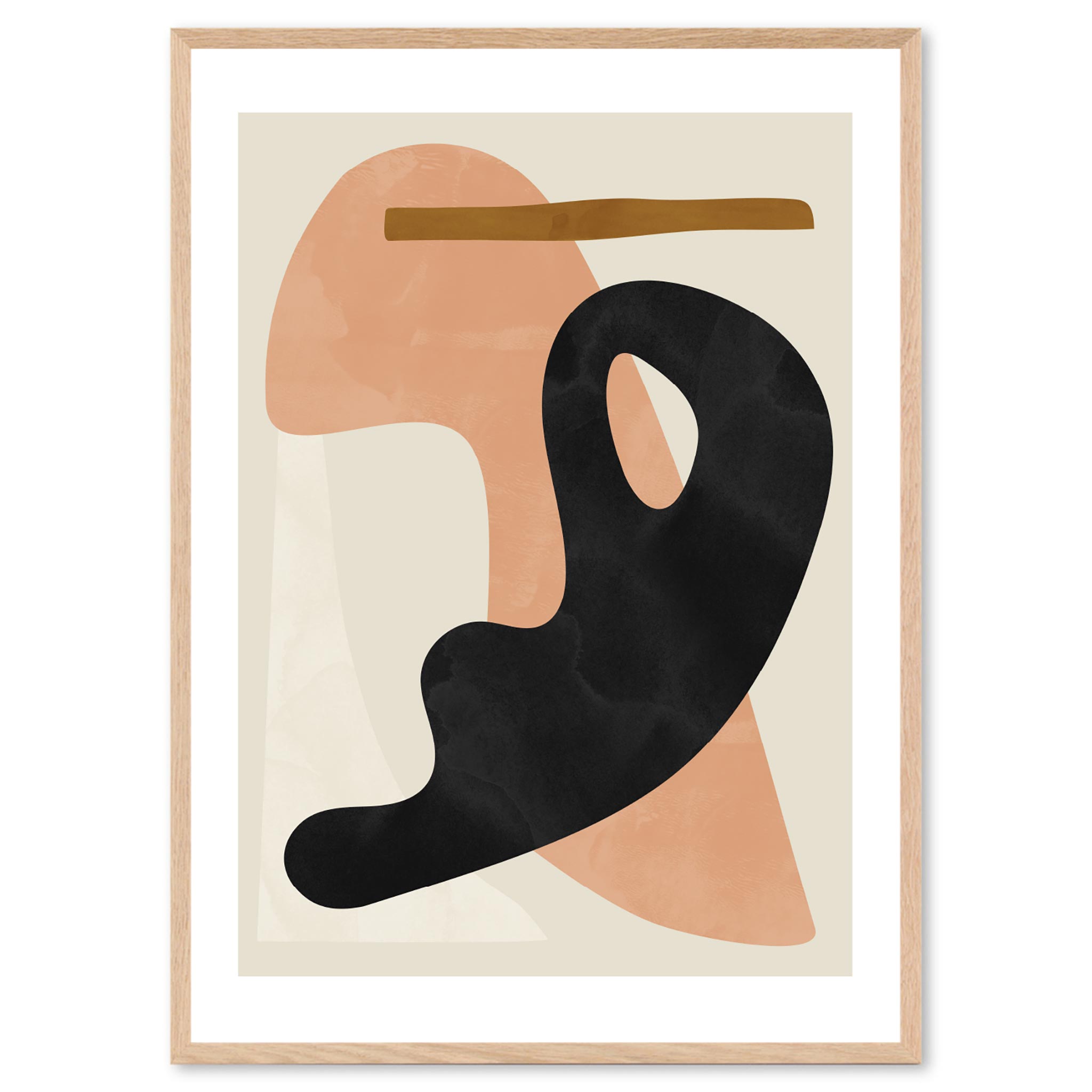 The Poster Club アートポスター 50&times;70cm Sculptural 03 ポスタークラブ 北欧雑貨 デンマーク製 アートプリント 送料無料 インテリア おしゃれ オシャレ 人気 おすすめ モノクロ ビンテージ ヴィンテージ モダン｜CHLOROS　（クロロス）