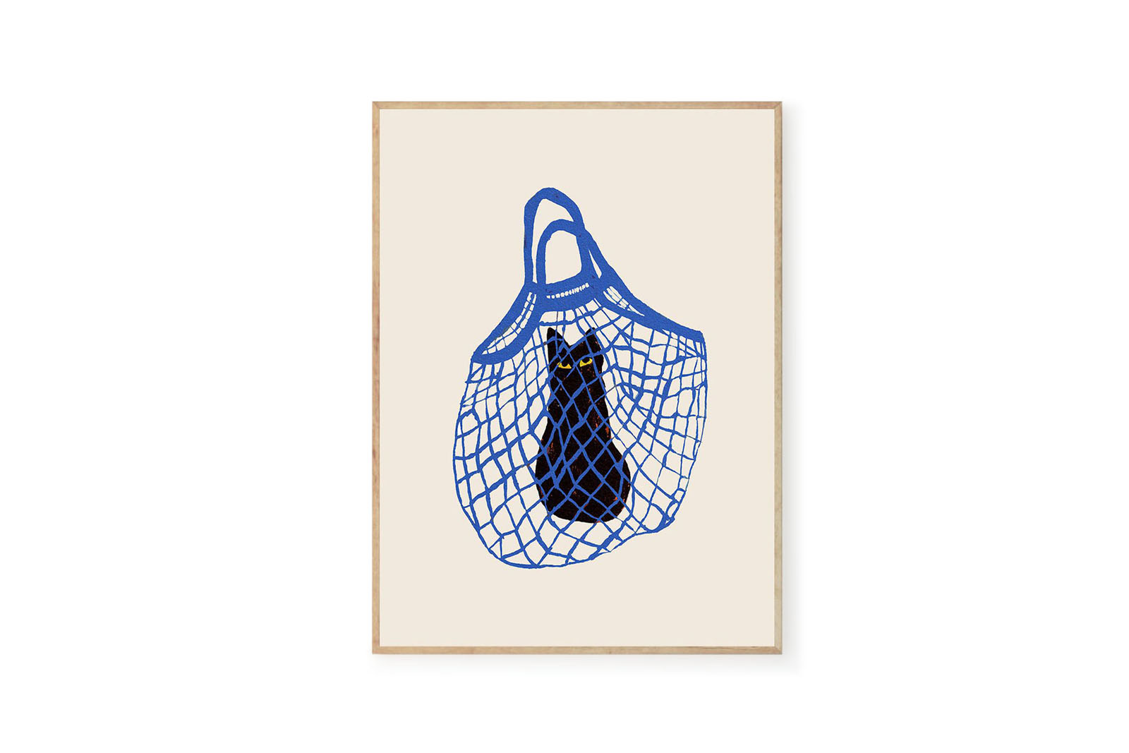 The Poster Club アートポスター 30×40cm The Cats In The Bag ポスタークラブ 北欧雑貨 デンマーク製 アートプリント 送料無料 インテリア おしゃれ オシャレ 人気 おすすめ モノクロ ビンテージ ヴィンテージ