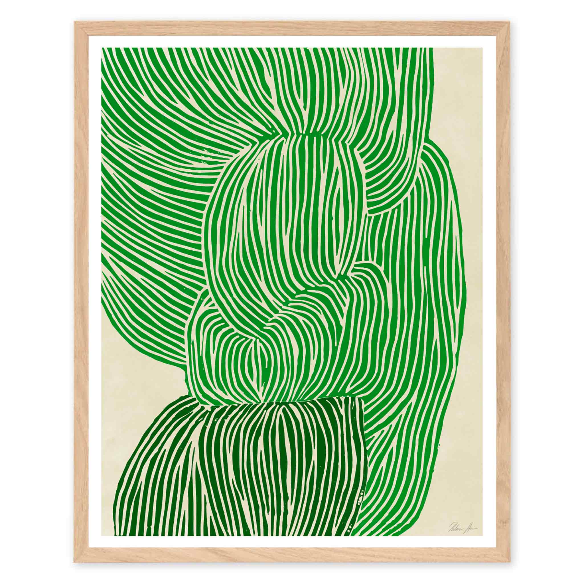 楽天市場】The Poster Club アートポスター 40×50cm Yellow Reef