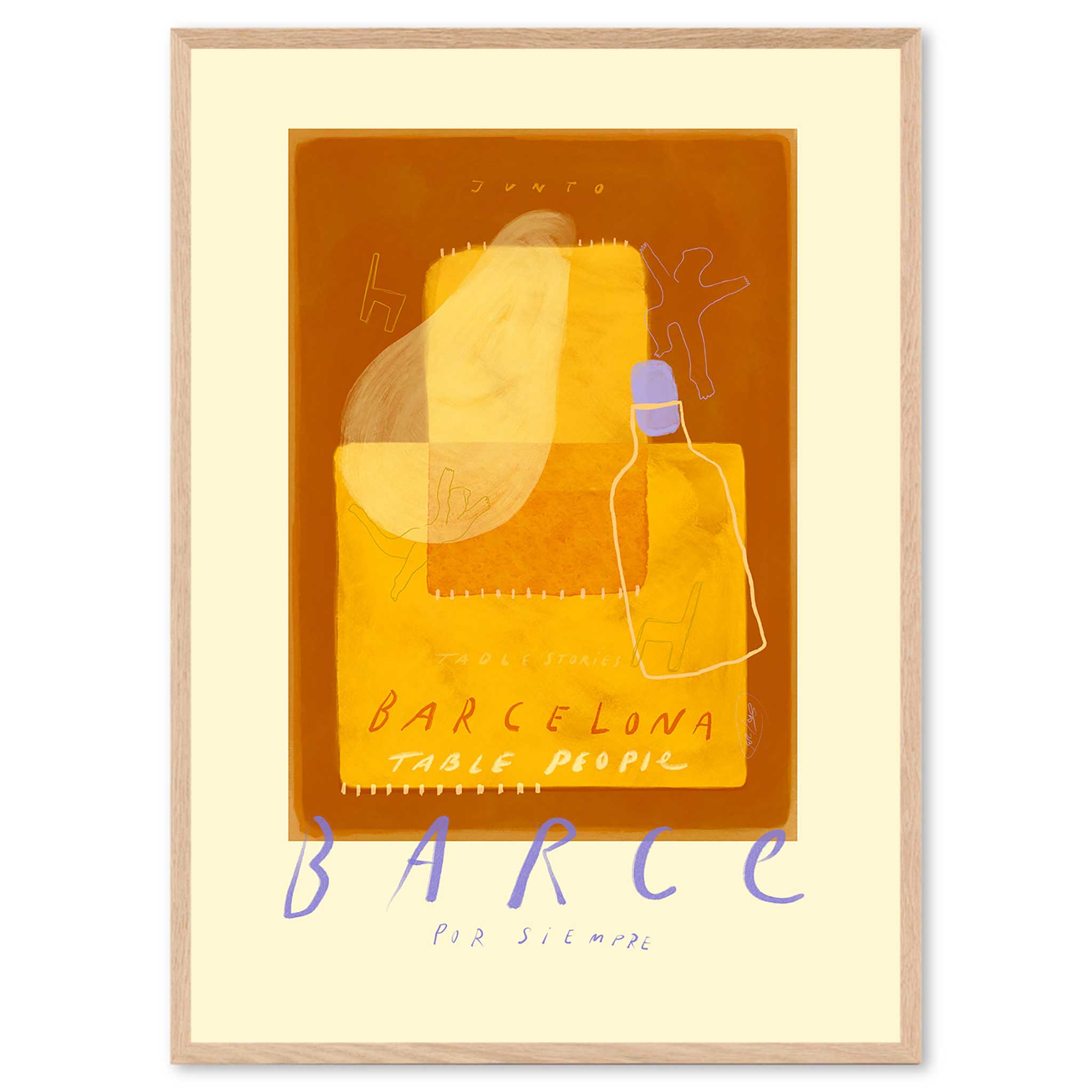 The Poster Club アートポスター 50×70cm Barce ポスタークラブ 北欧雑貨 デンマーク製 アートプリント インテリア おしゃれ オシャレ 人気 おすすめ モノクロ ビンテージ ヴィンテージ モダン モノトーン ジャパンディ 13,200円