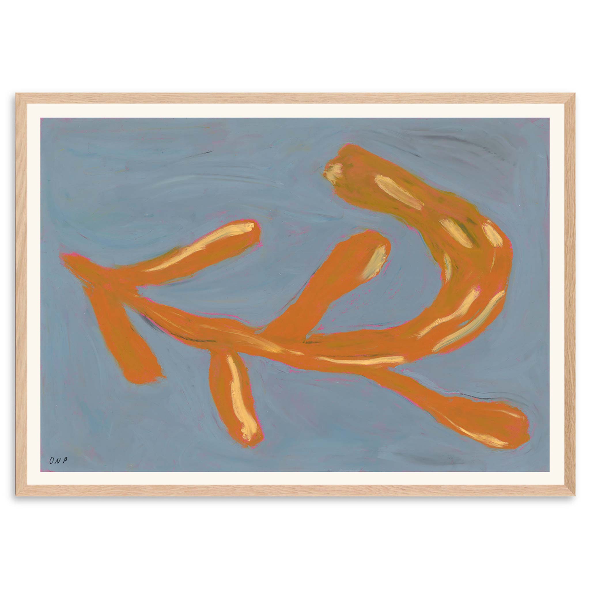The Poster Club アートポスター 50×70cm Orange gren ポスタークラブ 北欧雑貨 デンマーク製 アートプリント インテリア おしゃれ オシャレ 人気 おすすめ モノクロ ビンテージ ヴィンテージ モダン モノトーン 13,200円