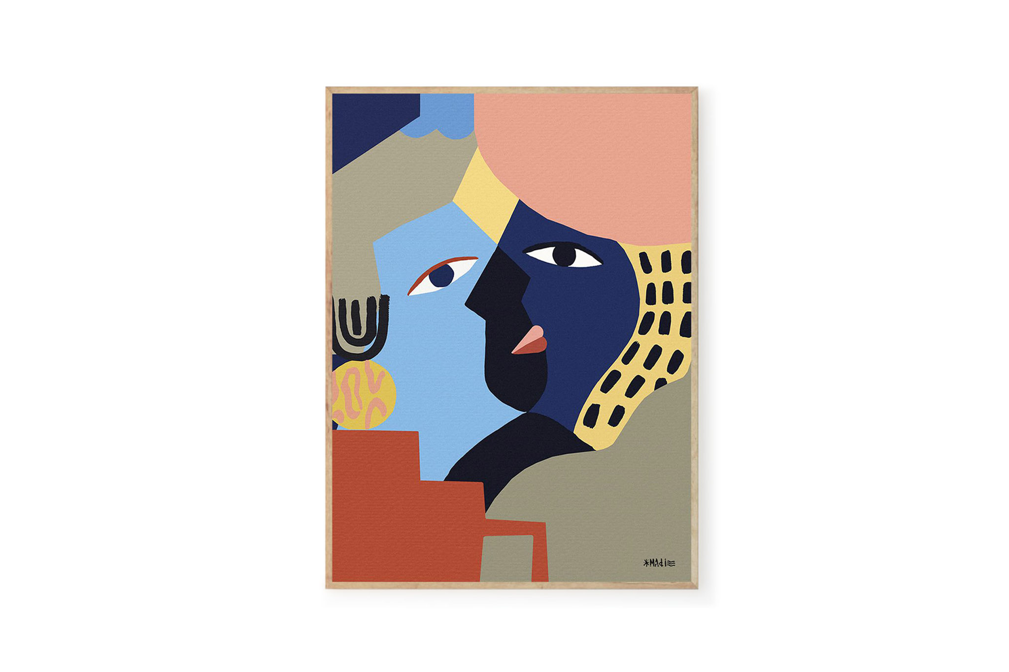 楽天市場】The Poster Club アートポスター 30×40cm The Line