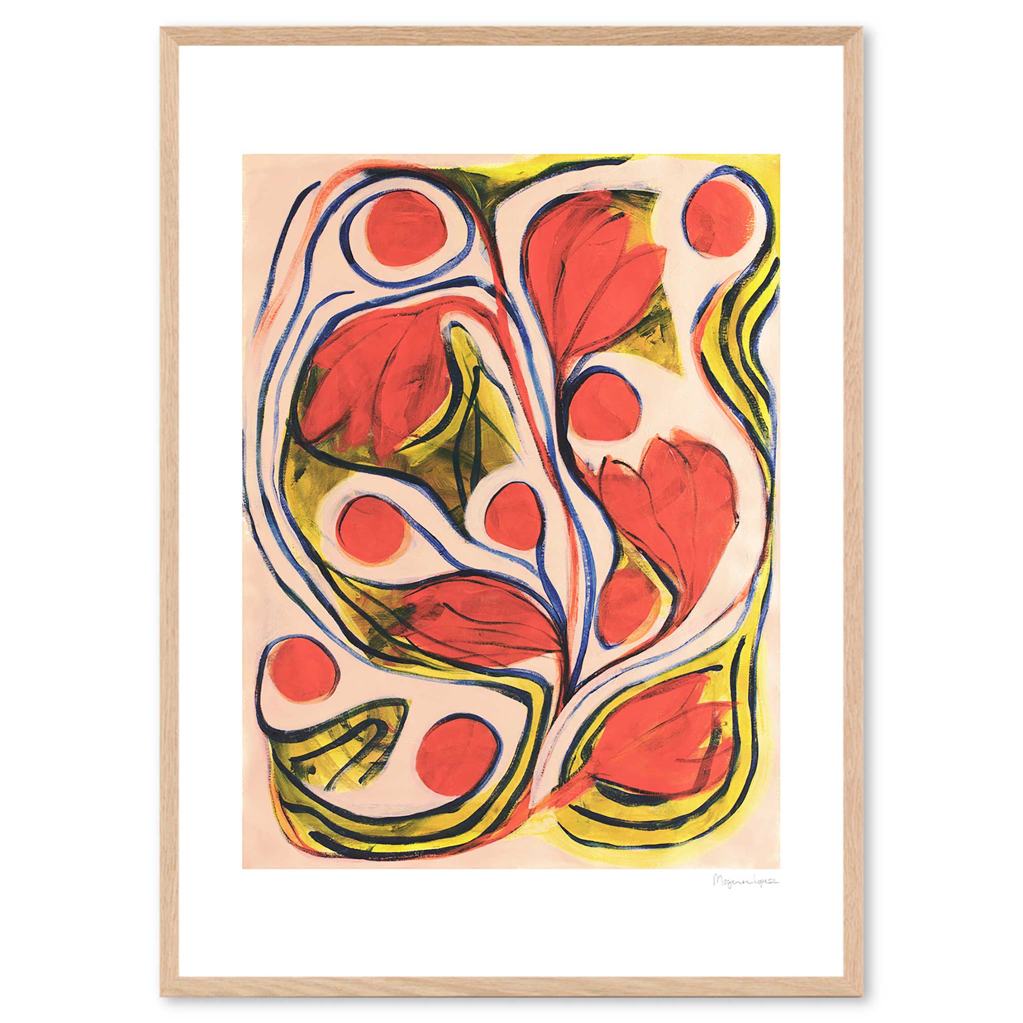 アートポスター デンマーク ジュエリー エキシビジョンポスター