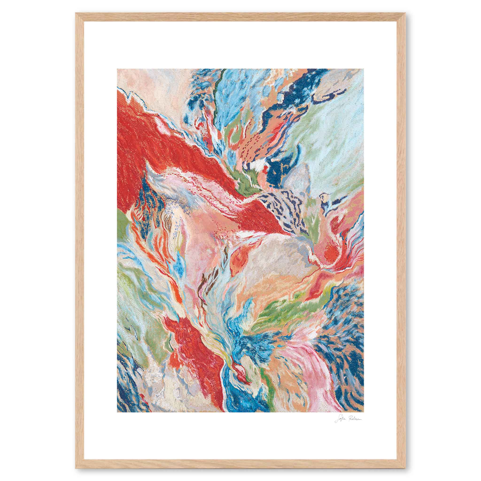 楽天市場】The Poster Club アートポスター 50×70cm Garden in