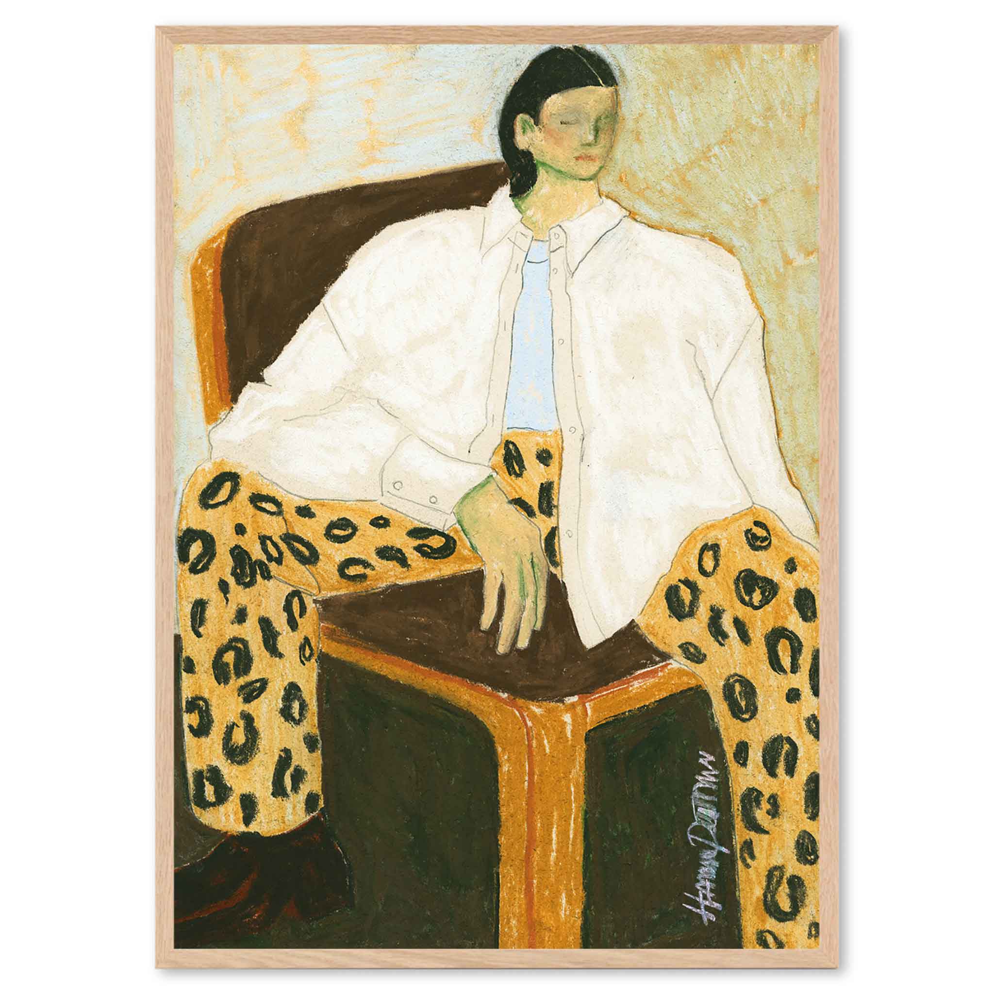 The Poster Club 工芸貼り出し 50×70珊 Fashion Diva 01 貼り出し野球クラブ 北欧雑貨 デンマーク王国製 工芸刷り上げる 室内装飾 今めかしい オシャレ 一般受け おすすめ モノクロ ビンテージ ヴィンテージ 今めかしい