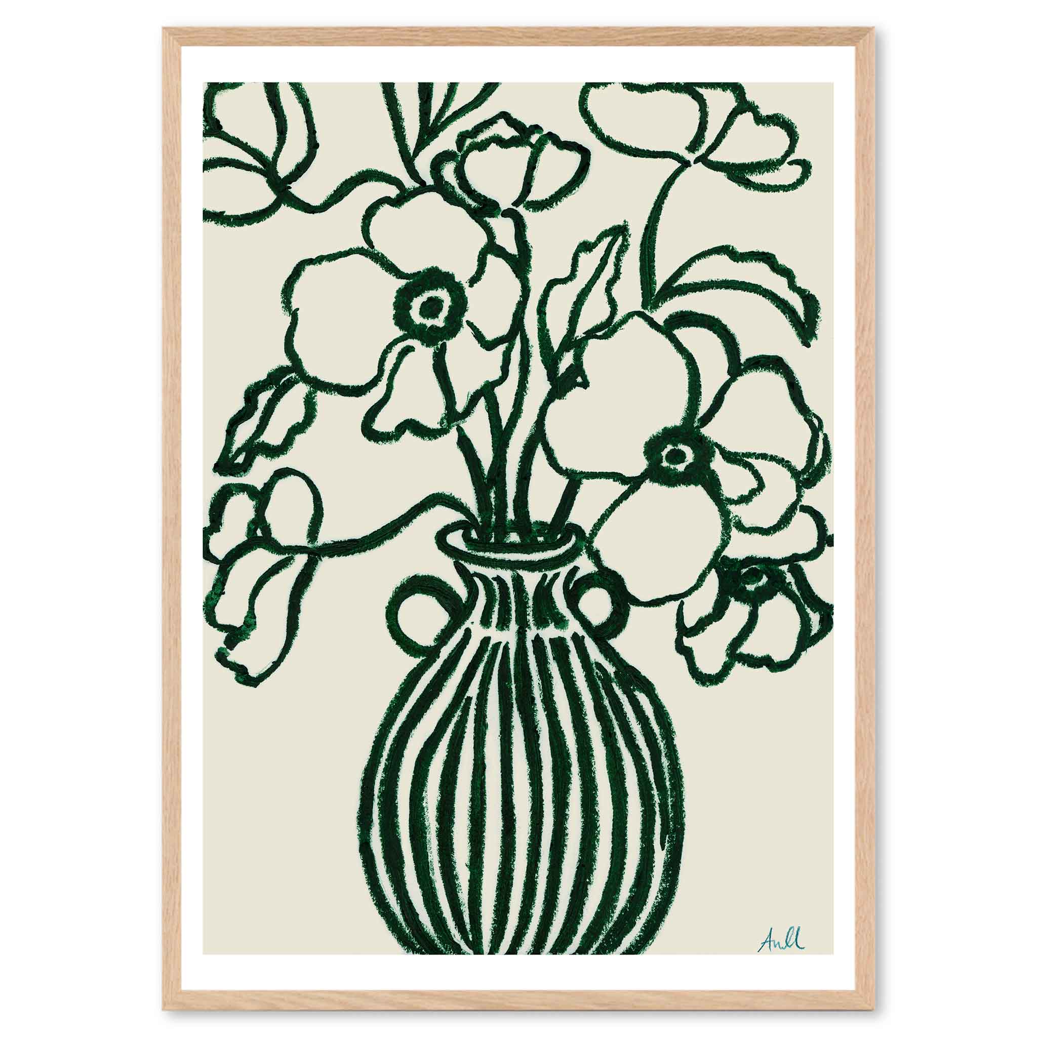 The Poster Club アートポスター 50×70cm Poppy Studies III ポスタークラブ 北欧雑貨 デンマーク製 アートプリント インテリア おしゃれ オシャレ 人気 おすすめ モノクロ ビンテージ ヴィンテージ モダン