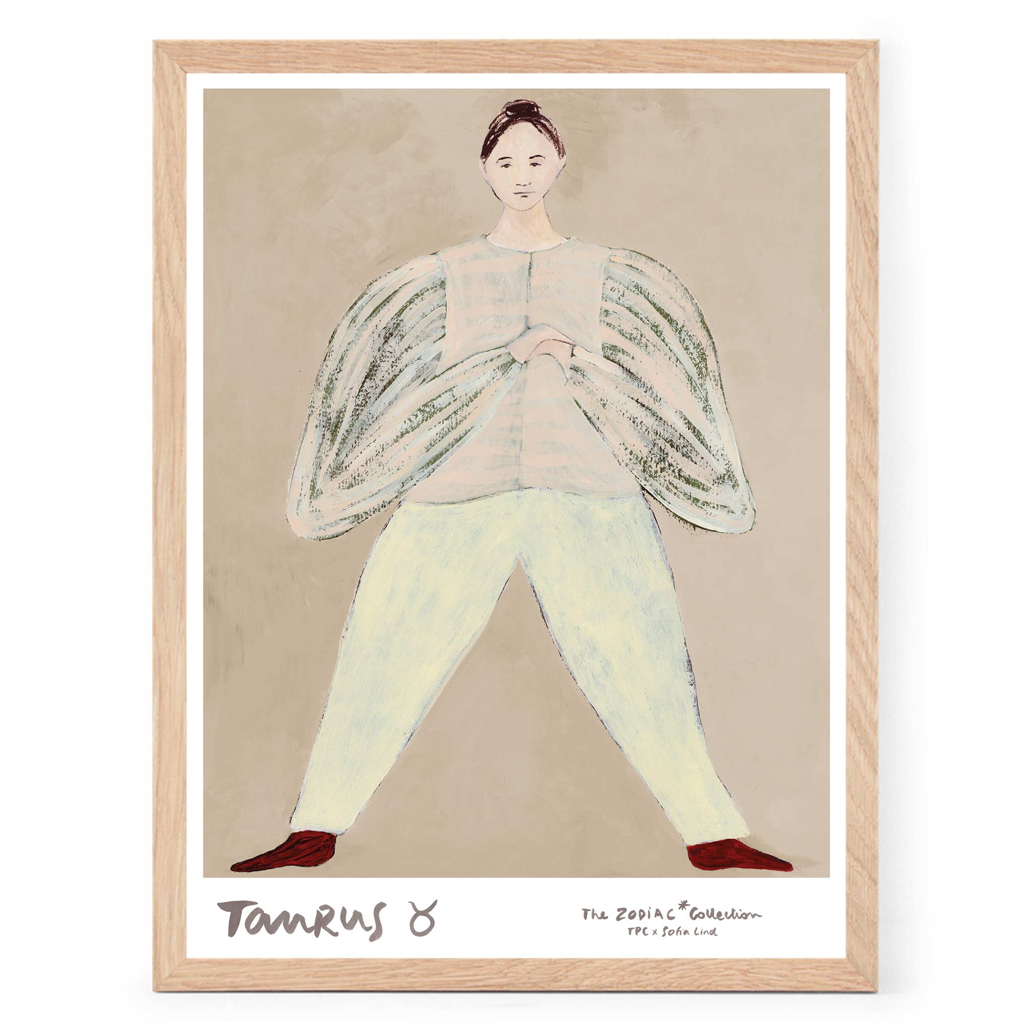 The Poster Club アートポスター 30×40cm Taurus ポスタークラブ 北欧雑貨 デンマーク製 アートプリント インテリア おしゃれ オシャレ 人気 おすすめ モノクロ ビンテージ ヴィンテージ モダン モノトーン ジャパンディ