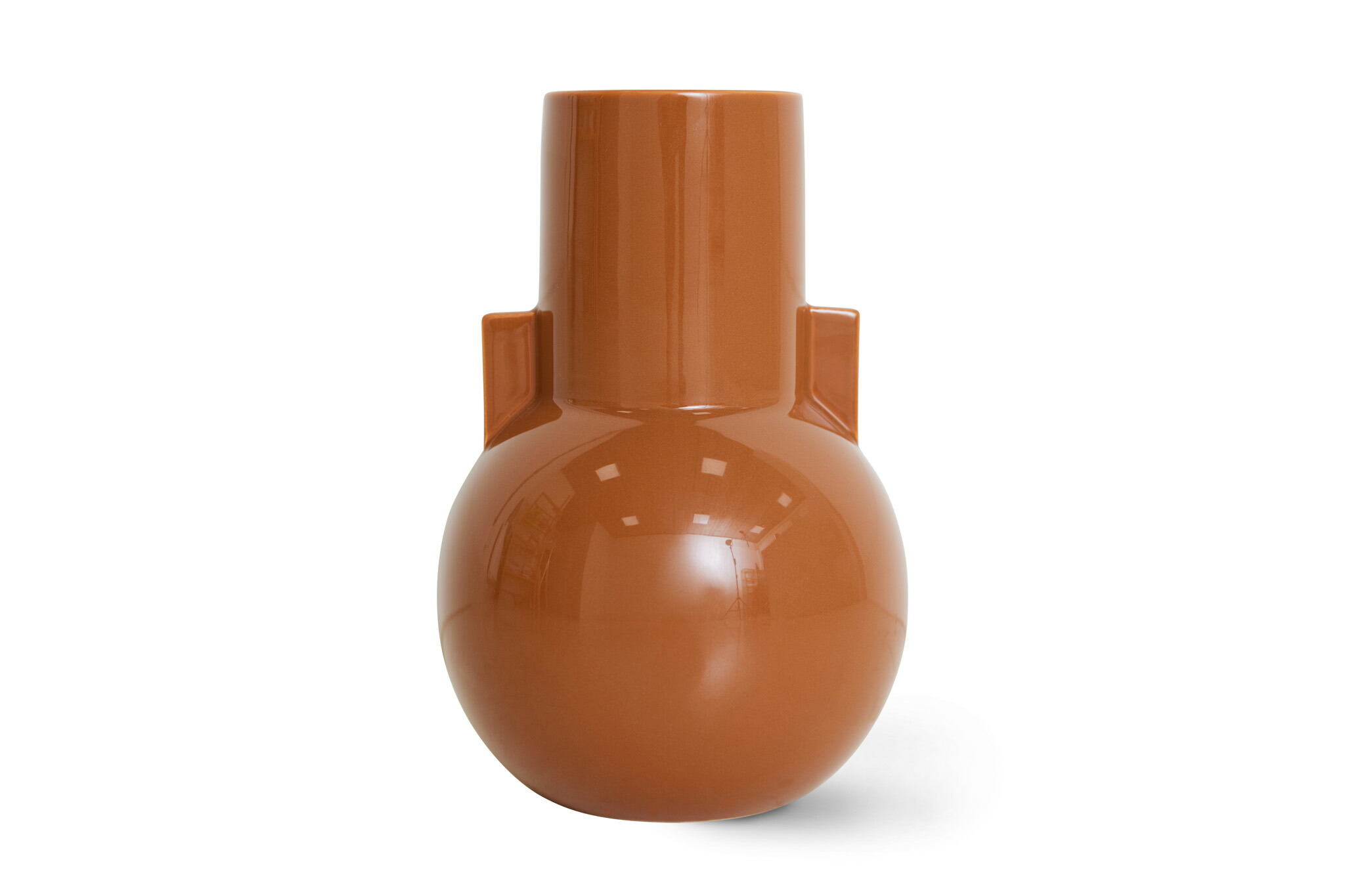 HKliving 特殊な御花軍事基地 CARAMEL 高さ26糎 花立て 瀬戸もの 花器 陶器製エイチケイリビング 室内装飾 雑貨 北欧 ヨーロピアン 今めかしい ボヘミアン ビンテージ 今めかしい 外国で 韓国 レトロ 自然的 一人暮らし 御部屋