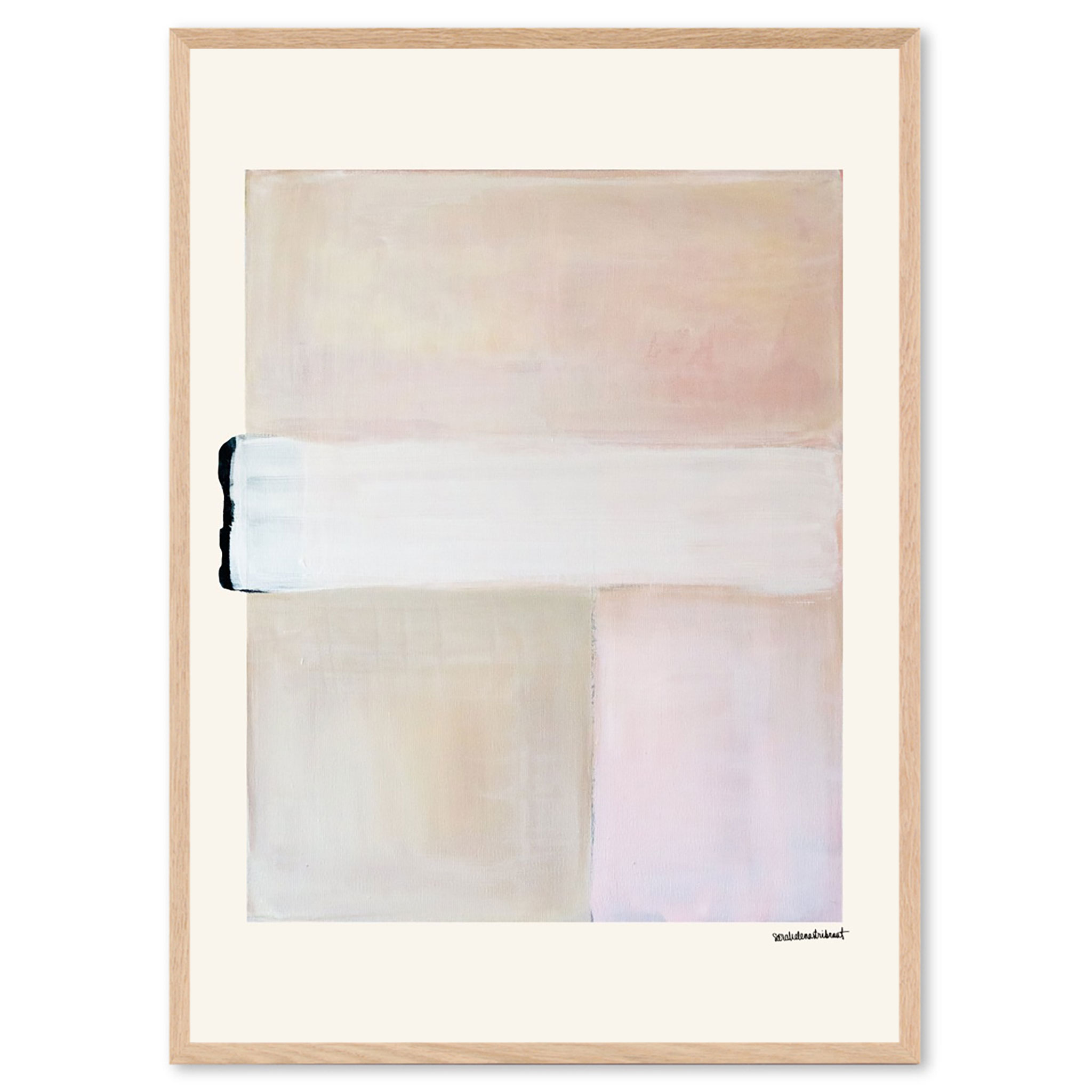 PSTR studio アートポスター 50×70cm Rose 北欧雑貨 アートプリント ポスター インテリア おしゃれ オシャレ オランダ 人気 おすすめ ウォールアート 額装 額縁 壁紙 モノクロ ビンテージ ヴィンテージ モダン モノトーン