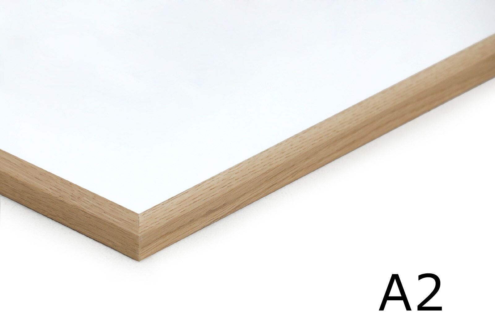 楽天市場】木製ポスターフレーム A2 オーク材 無垢材 枠の幅が細い