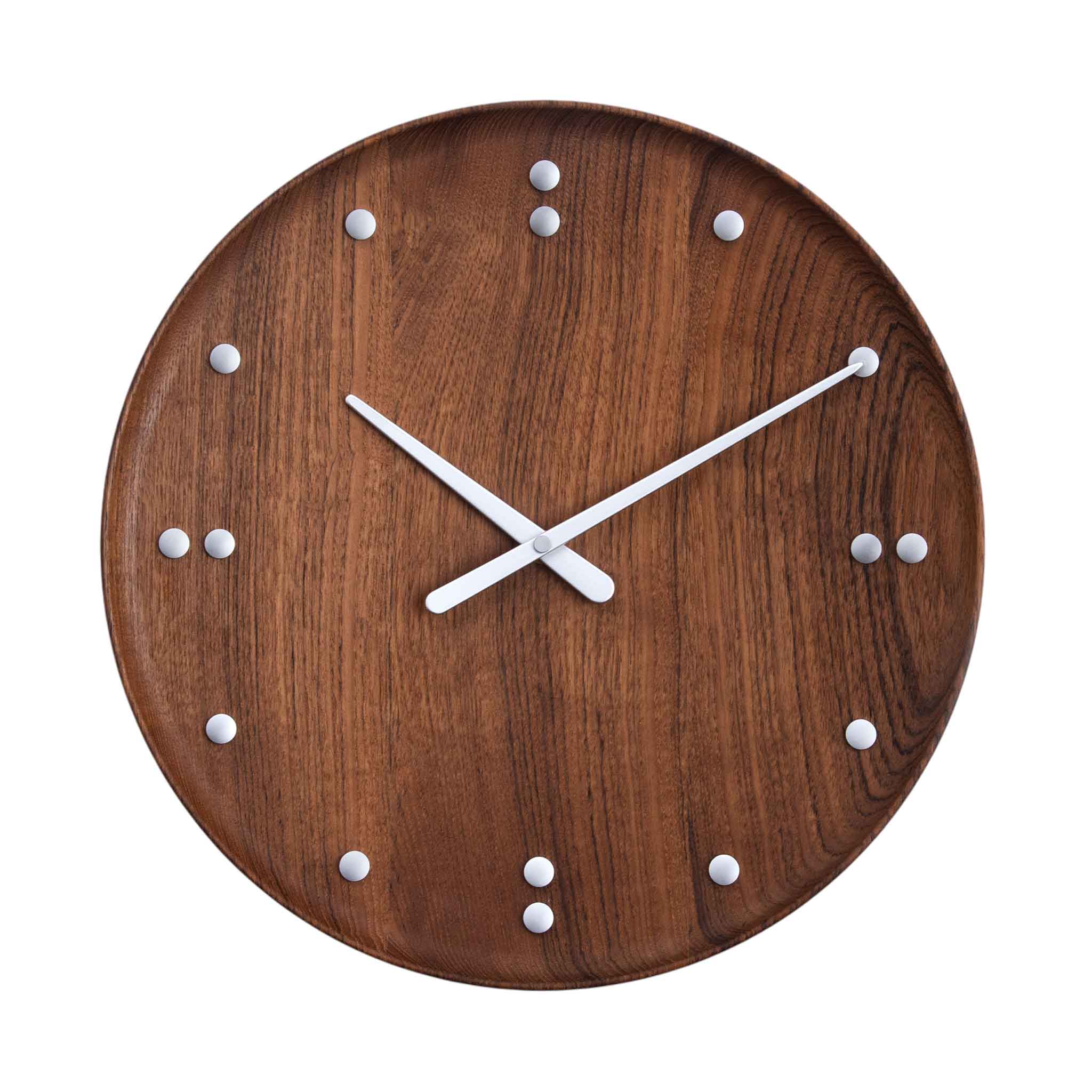 ARCHITECTMADE アーキテクトメイド Finn Juhl Wall Clock 779 Teak 差しわたし25珊 フィン 聖誕祭 飾りつけ時辰儀 ウォール時辰儀 日本 定め事品 定め事売りわたす店 北欧雑貨 生まれながら木 チーク材 純一無雑材 自然的 飾りつけ