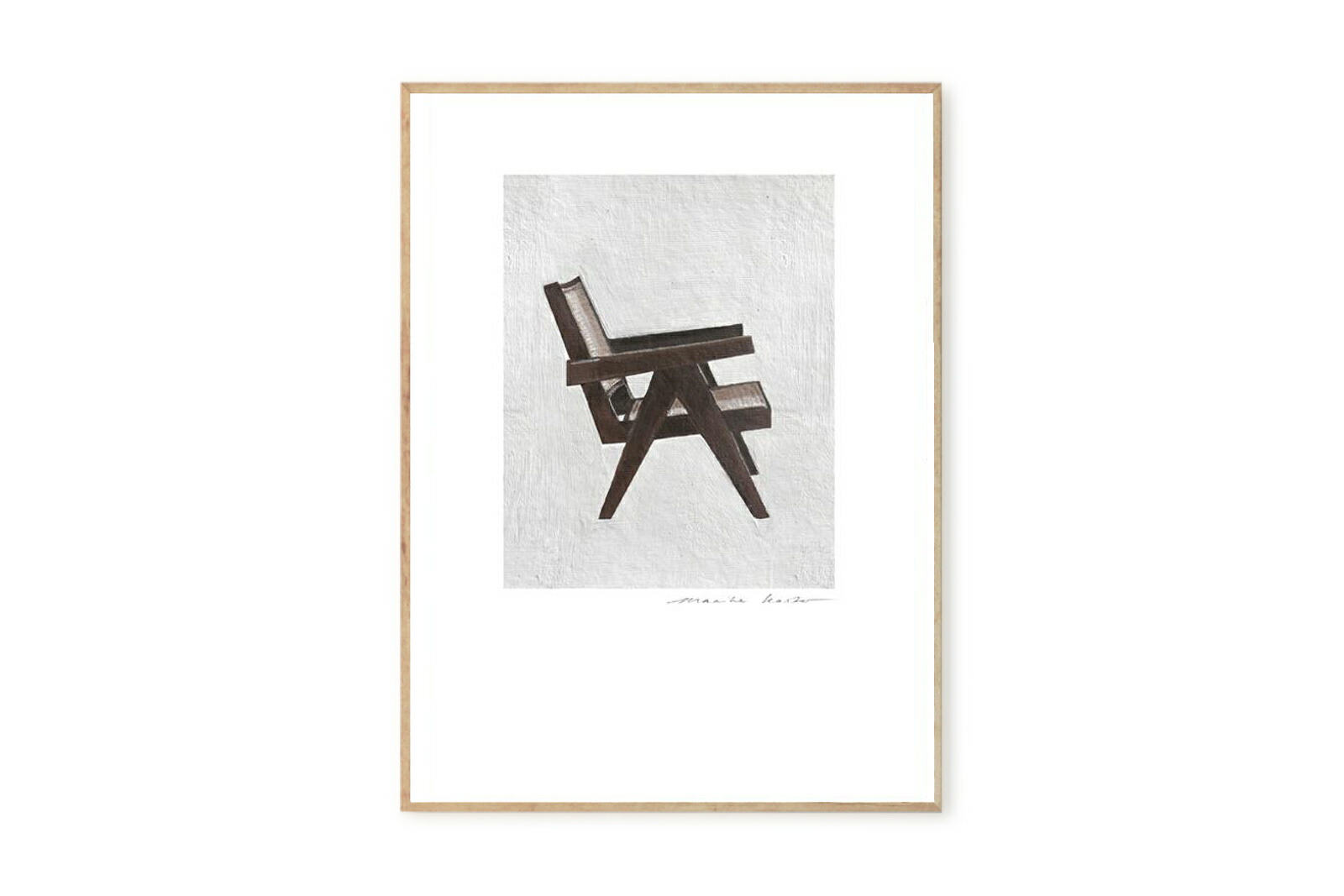 My Deer Art Shop アートポスター 30×40cm Pierre Jeanneret (Limited edition of 250) 北欧雑貨 アートプリント インテリア デザイナー ブランド オランダ おしゃれ オシャレ 人気
