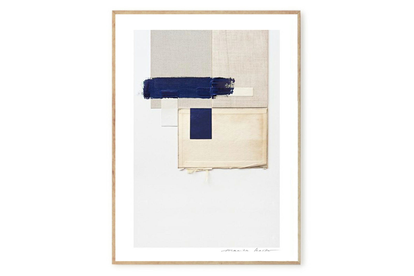 MY DEER ART SHOP　ポスター/アートプリント　50×70cm　Abstract NO.1　(Limited edition #250)【北欧雑貨 子供部屋 キッズ オランダ イラスト インテリア おしゃれ 壁掛け 絵画 パネル モダン モノクロ モノトーン】