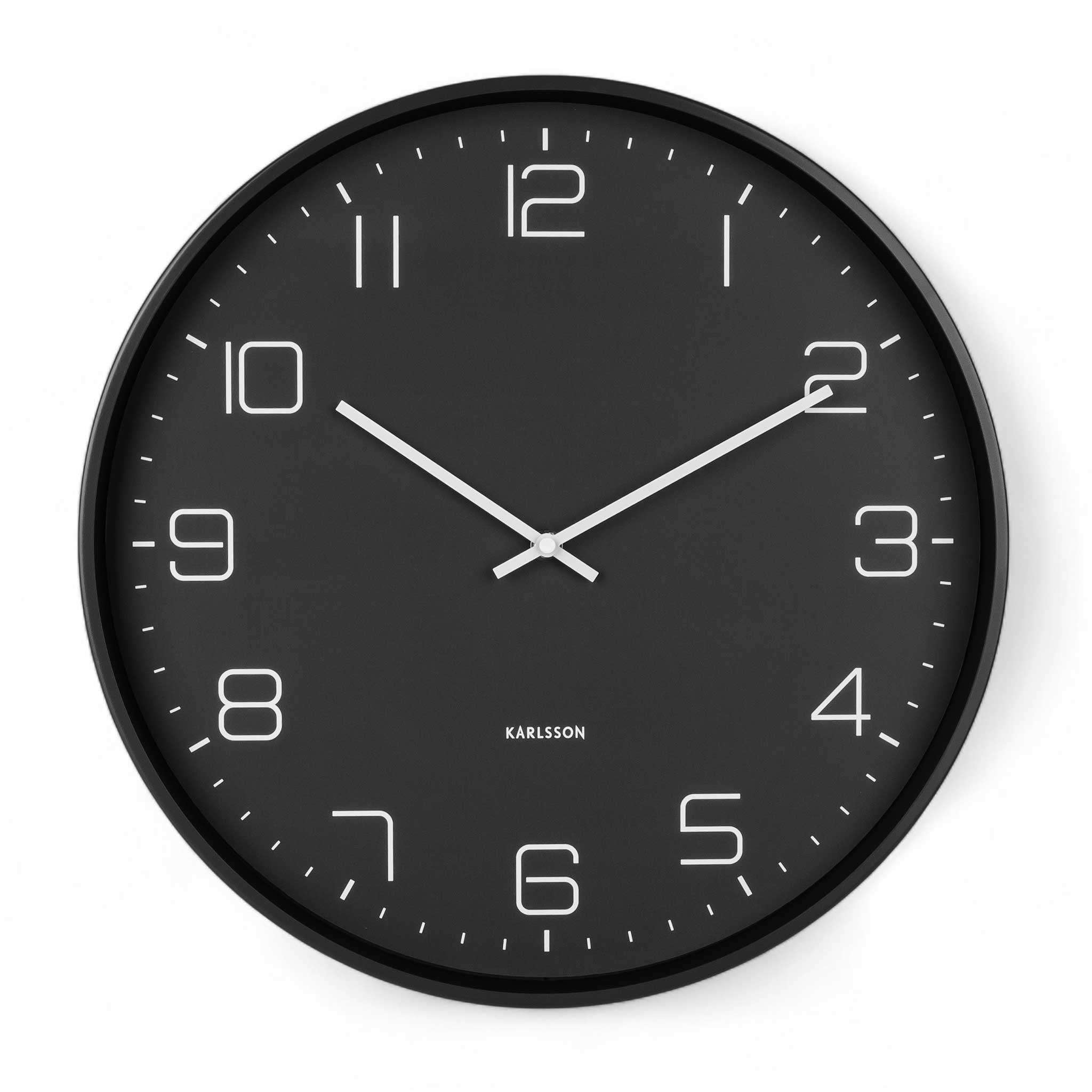 楽天市場】カールソン KARLSSON Wall clock Lofty KA5751BK