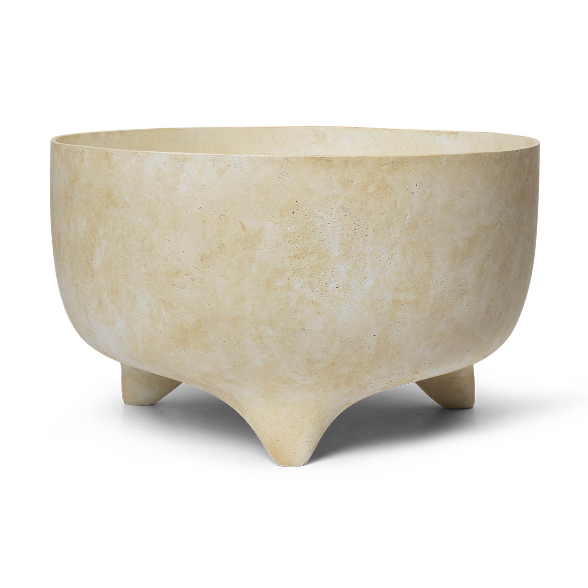Ferm Living 農園リビング 詩的な形体と気取らないな色差しが愛らしさのプランターポット Evoke 差しわたし44糎 お花ポット 北欧 室内装飾 草木鉢 ガーデンプランター 屋内 露天 観葉草木 多肉植物 大型 プランター 今めかしい ポット