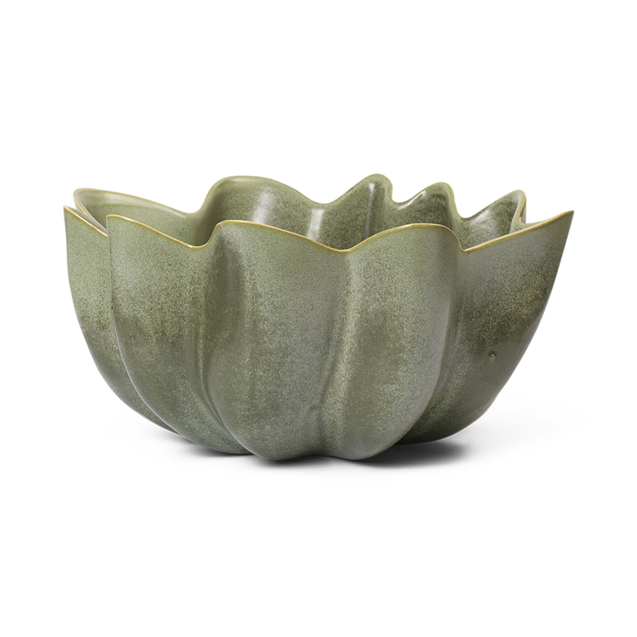 Ferm Living 農園リビング 布のドレープのように流れる伝達ルートが素晴らしい小ささなどんぶり鉢 Nium Bowl うす暗いサルヴィア 北欧 室内装飾 どんぶり鉢 石ころ御召しもの フルーツどんぶり鉢 飾りつけ 食器 卓上 室内飾りつけ 部屋の入り口 リビング
