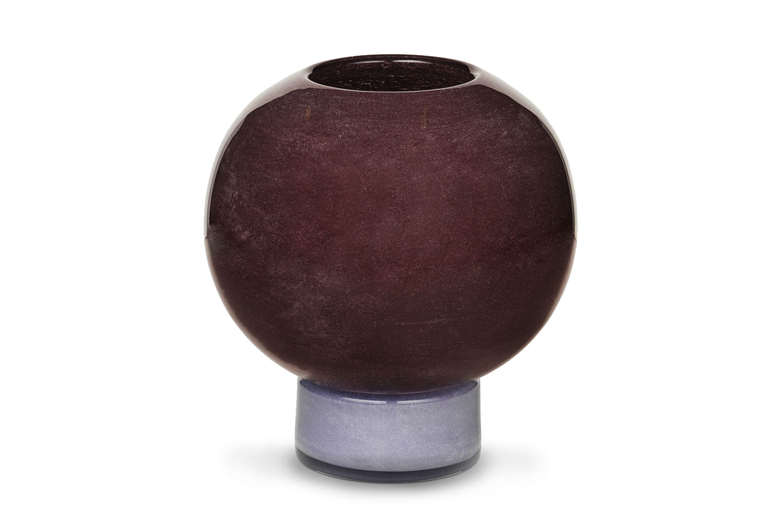 Broste Copenhagen ブロステコペンハーゲン マウスブロー フラワーベース Mari Vase 高さ21cm Puce Red × Orchid Hush 花瓶 一輪挿し 置き物 ナチュラル 吹きガラス ハンドメイド 玄関 リビング
