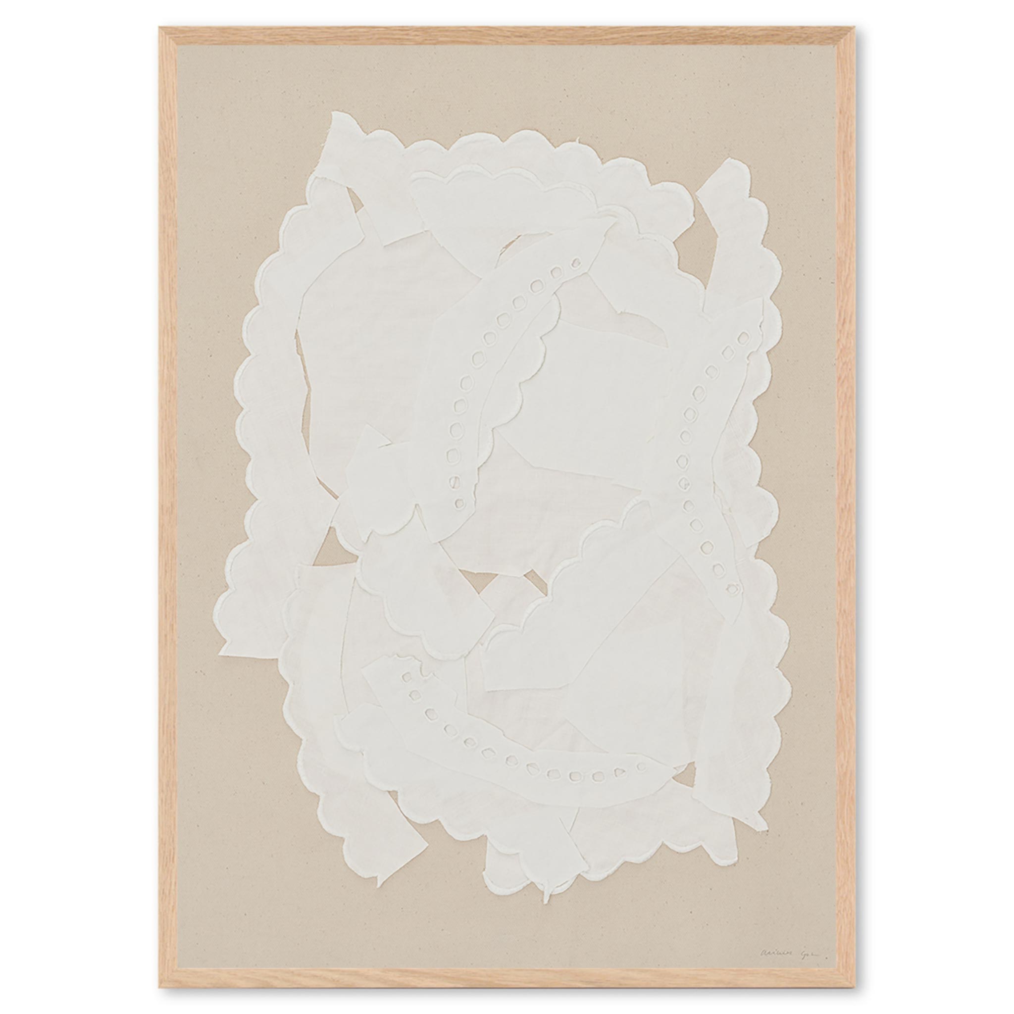 Atelier Cph アートポスター 50×70cm Lace No 157 アトリエシーピーエイチ プレイ 北欧 インテリア おしゃれ 人気 アートプリント 高品質 送料無料 壁掛け 玄関 寝室 リビング 海外 デンマーク モダン 絵画 木