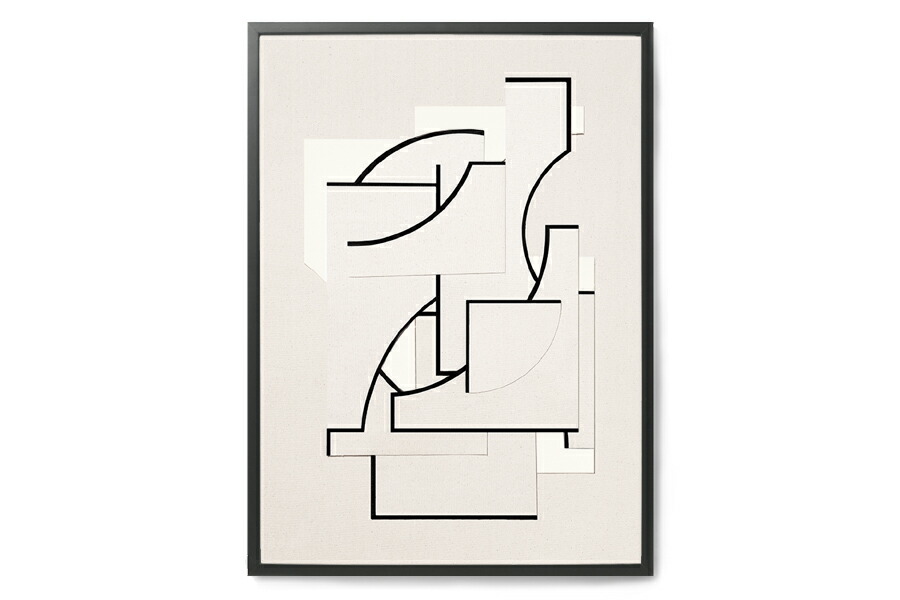 Atelier Cph アートポスター 50×70cm Object Blanc No 27 アトリエシーピーエイチ プレイ 北欧 インテリア おしゃれ 人気 アートプリント 高品質 送料無料 壁掛け 玄関 寝室 リビング 海外 デンマーク モダン