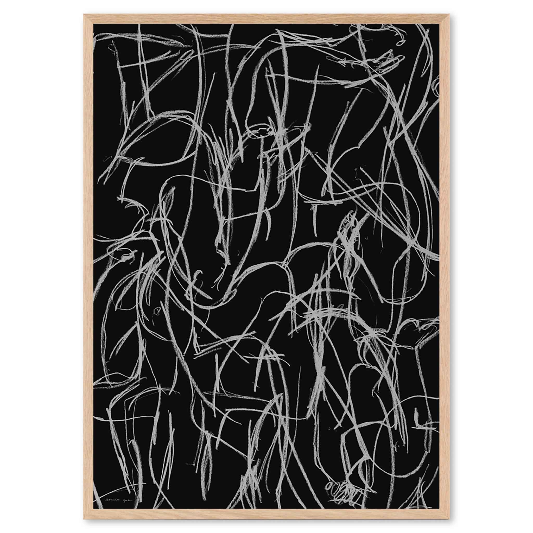【在庫限り】【再入荷なし】 ATELIER CPH　ポスター/アートプリント　50&times;70cm　no.53【イラスト インテリア 北欧デザイン 北欧雑貨 おしゃれ 壁掛け 絵画 シンプル パネル モダン モノクロ モノトーン デンマーク】｜CHLOROS　（クロロス）