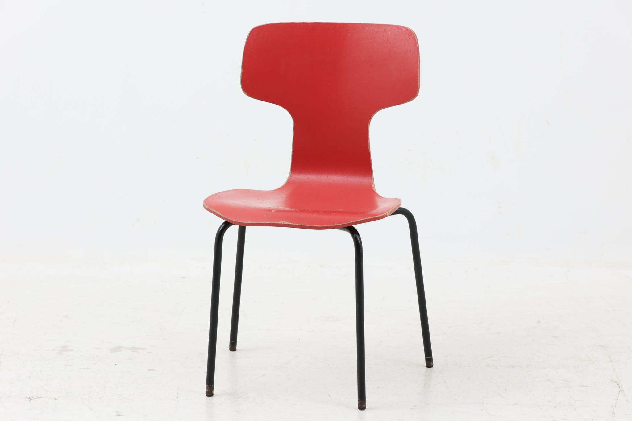 Arne Jacobsen(アルネ・ヤコブセン）Ｔ女性議長 赤ちゃん用 北欧調度品ビンテージ【北欧調度品 北欧ビンテージ アンティーク フリッツハンセン Fritz Hansen 学習机女性議長 晩ご飯女性議長 滅多にない 今めかしい 今めかしい】