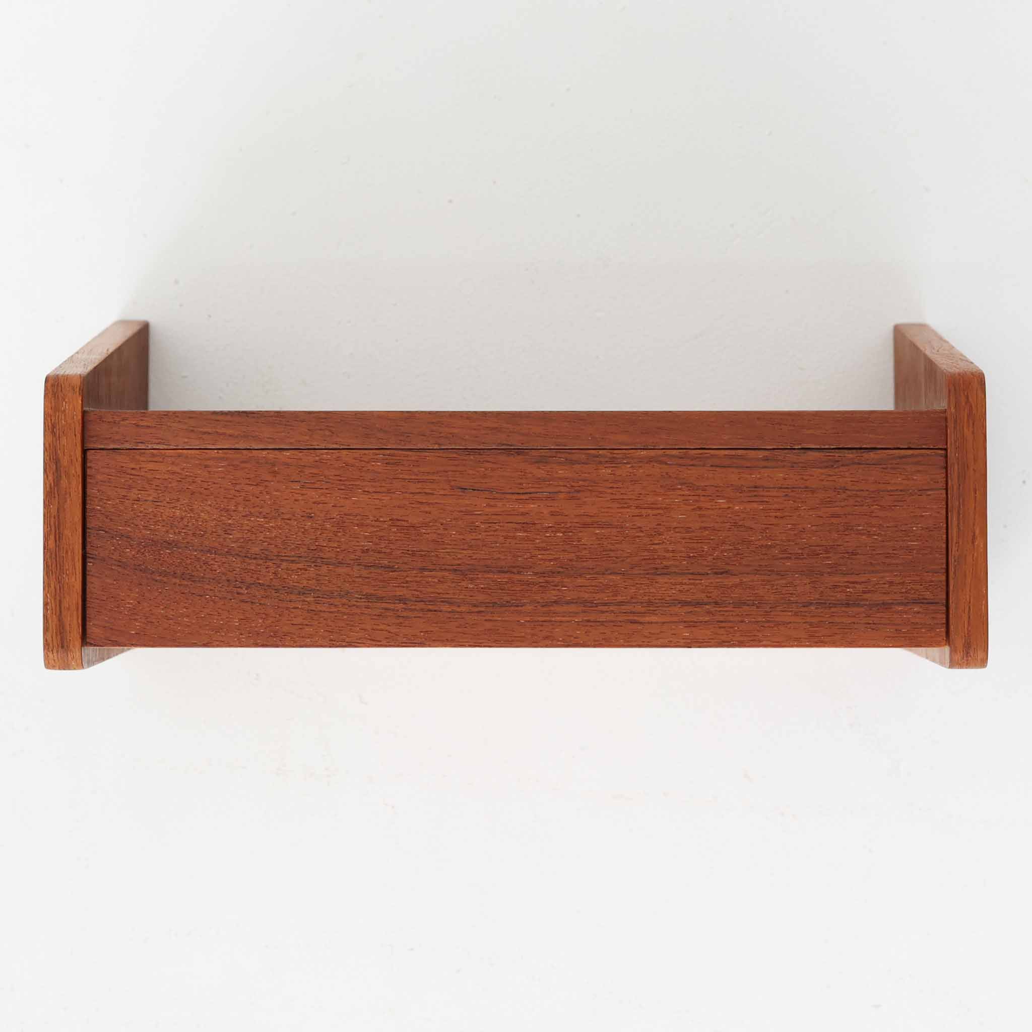楽天市場】デンマーク製 壁掛けシェルフ/ウォールシェルフ チーク材