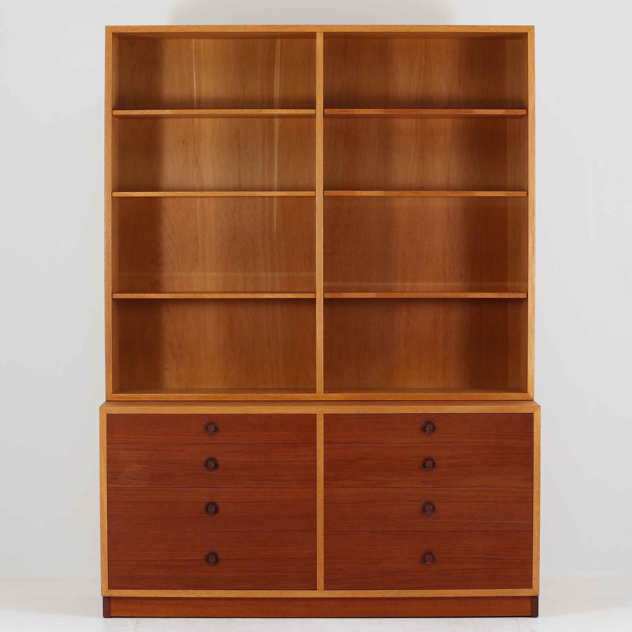 北欧ヴィンテージ ボーエ・モーエンセン オーク 2段シェルフ 北欧家具