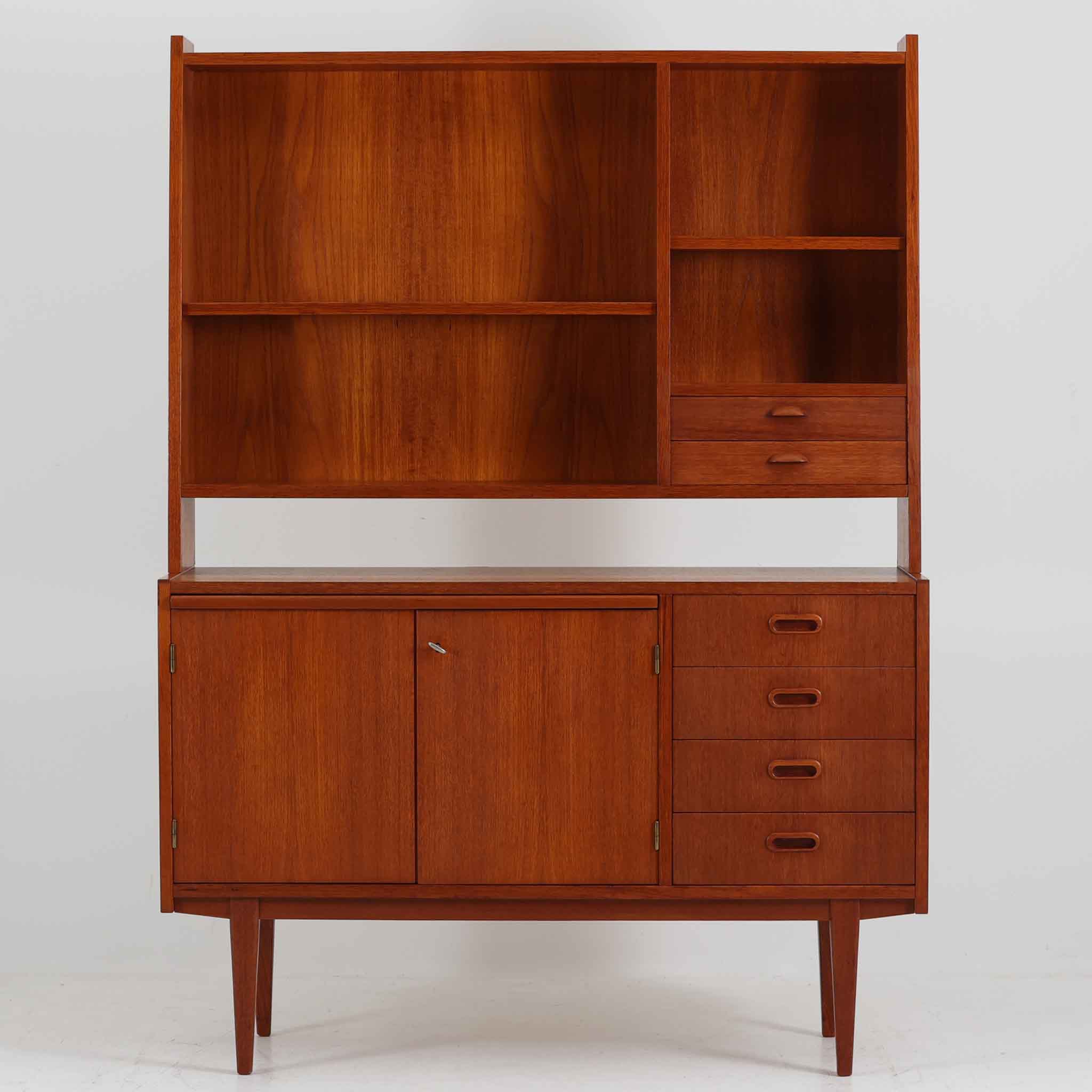 GR67 ロイズ アンティークス チーク材 ブック シェルフ オープン /T6 ブックシェルフ | ロイズ・アンティークス | ヨーロッパの