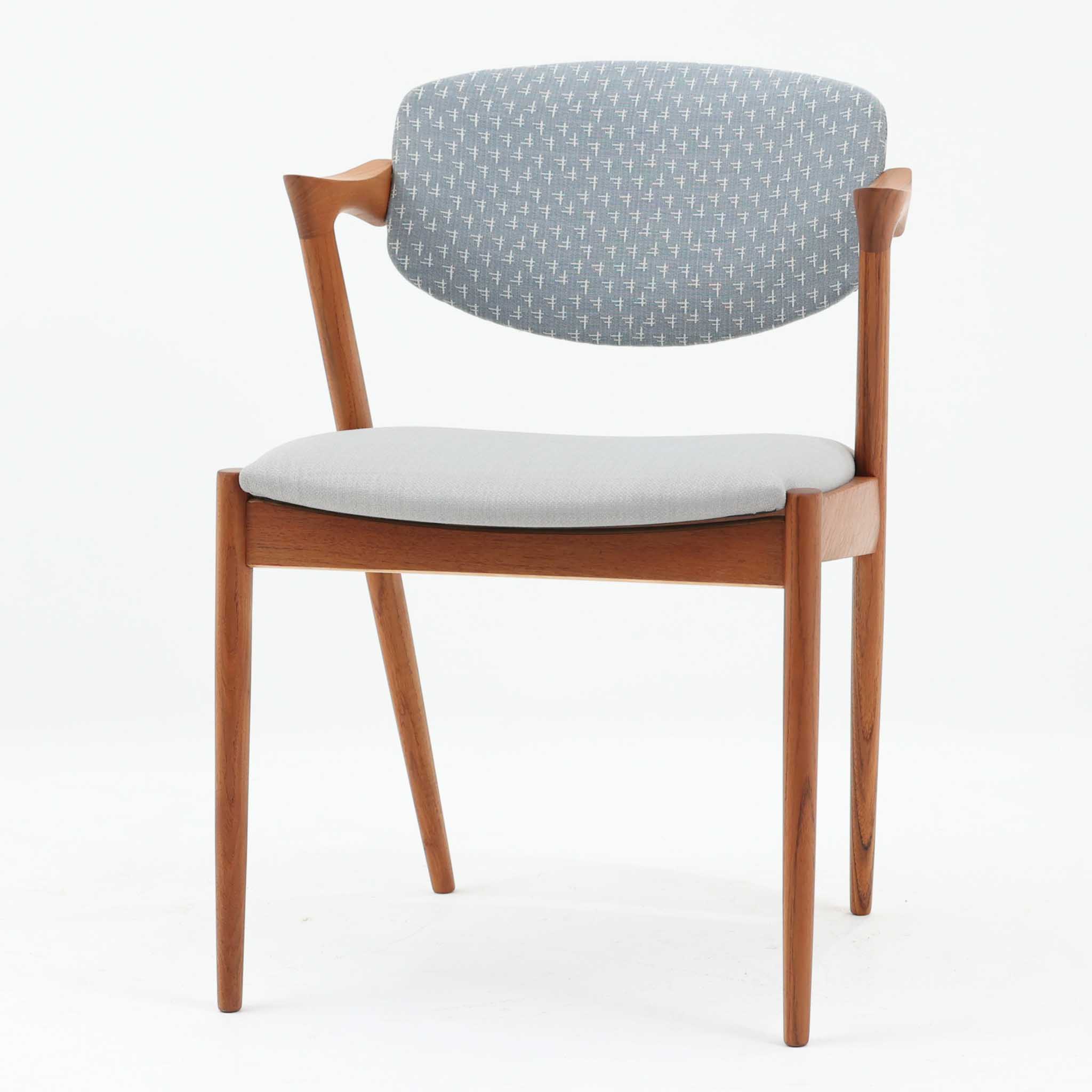 Kai Kristiansen ひじ掛け椅子 No.42 チーク Schou Andersen Mobelfabrik カイ・クリスチャンセン ショウ・アンダーセン・モーベルファブリック デンマーク王国製 北欧ビンテージ調度品 北欧調度品 木製 腰掛け 神品腰掛け