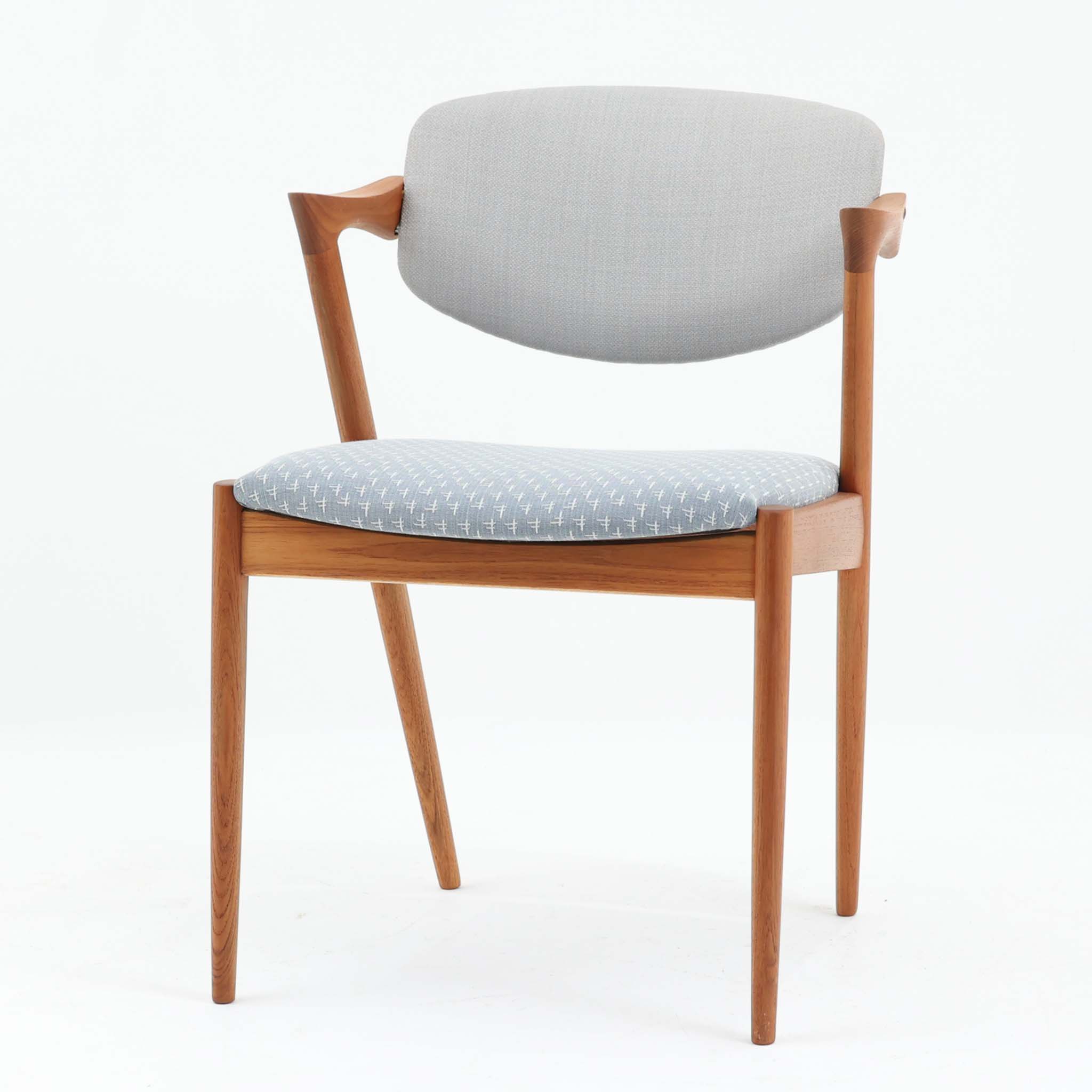 Kai Kristiansen ひじ掛け椅子 No.42 チーク Schou Andersen Mobelfabrik カイ・クリスチャンセン ショウ・アンダーセン・モーベルファブリック デンマーク王国製 北欧ビンテージ調度品 北欧調度品 木製 腰掛け 神品腰掛け