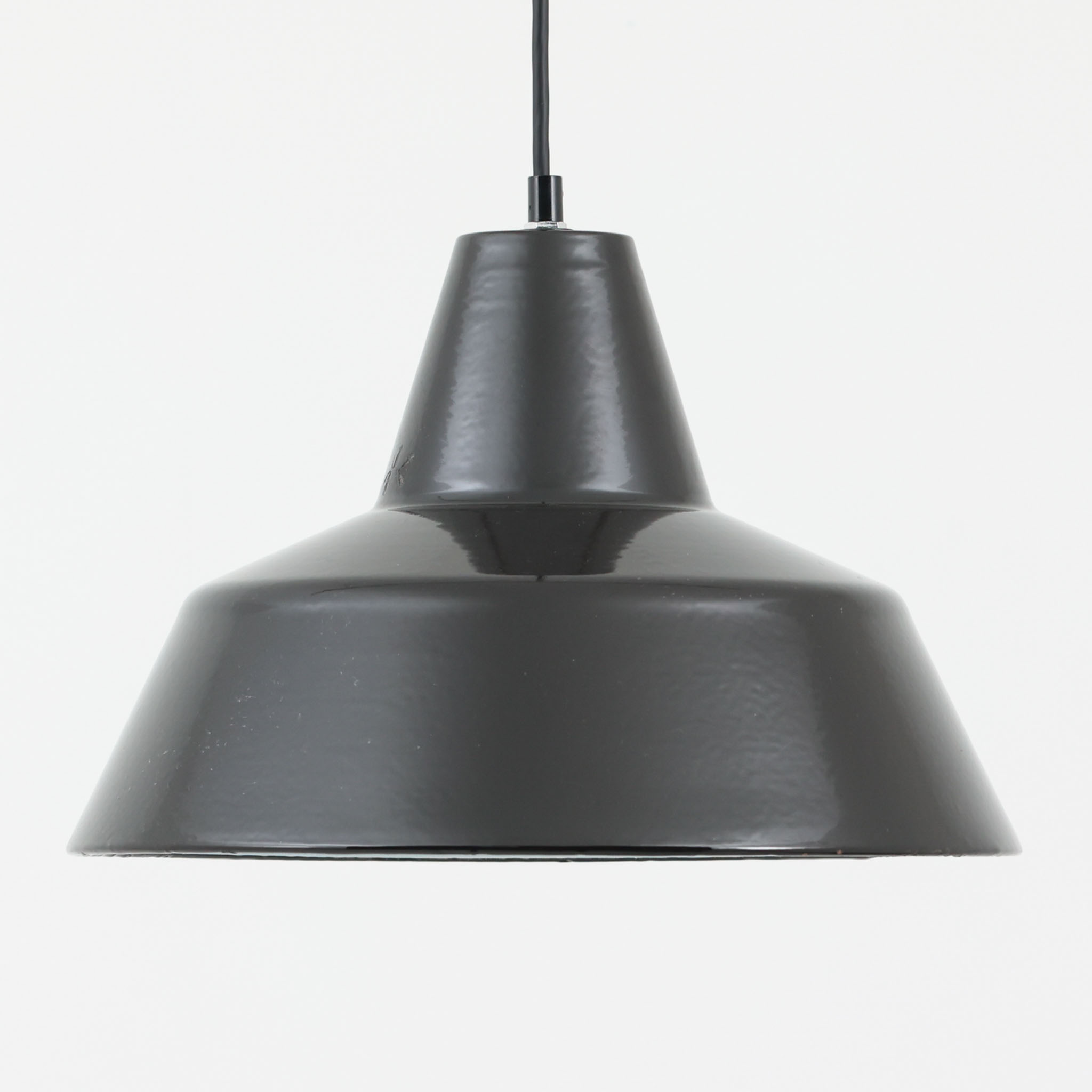 Louis Poulsen(ルイスポールセン) The work shop lamp 差しわたし35糎 シャンデリヤ照明ランプ 北欧照明装置ビンテージ アンティーク デンマーク王国製 照明装置手道具 上昇限度用 シャンデリヤ照明ランプ 入り口・入口 リビング 昼ご飯