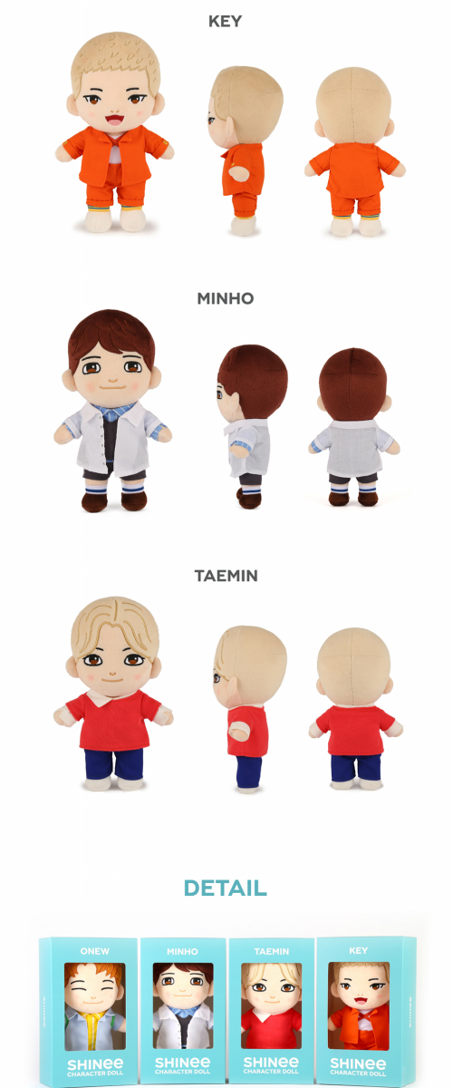 Shinee Character Doll Minho Key Onew