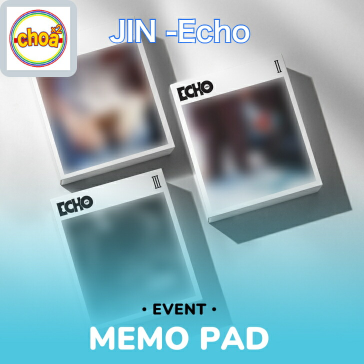 楽天市場】[オンライン特典] BTS JIN 4種セット [ Echo ] 2nd
