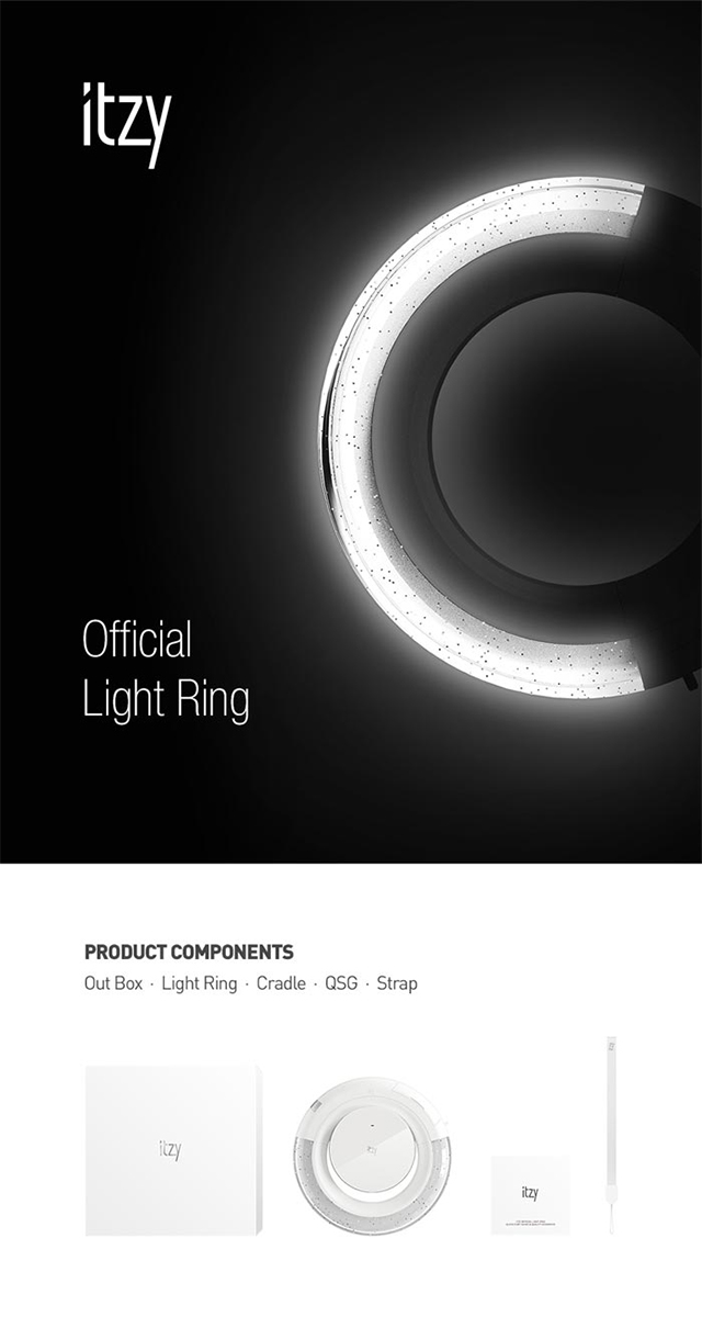 ITZY OFFICIAL LIGHT RING イッチ 公式ライトリング イッジ イェジ 