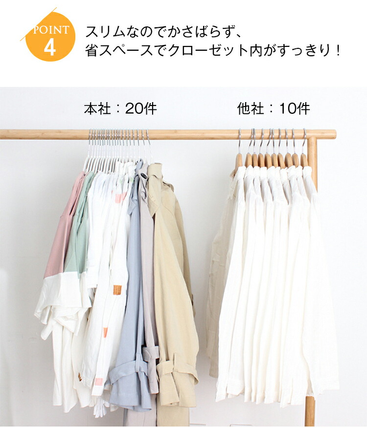 楽天市場 ハンガー すべらない 収納 おしゃれ スカート ズボン バスタオル 洗濯 本組 洗濯ハンガー 衣類 360度回転式 滑り止め 変形にくい 収納 Hanger スーツ スリム 多機能 乾湿両用 Chocho