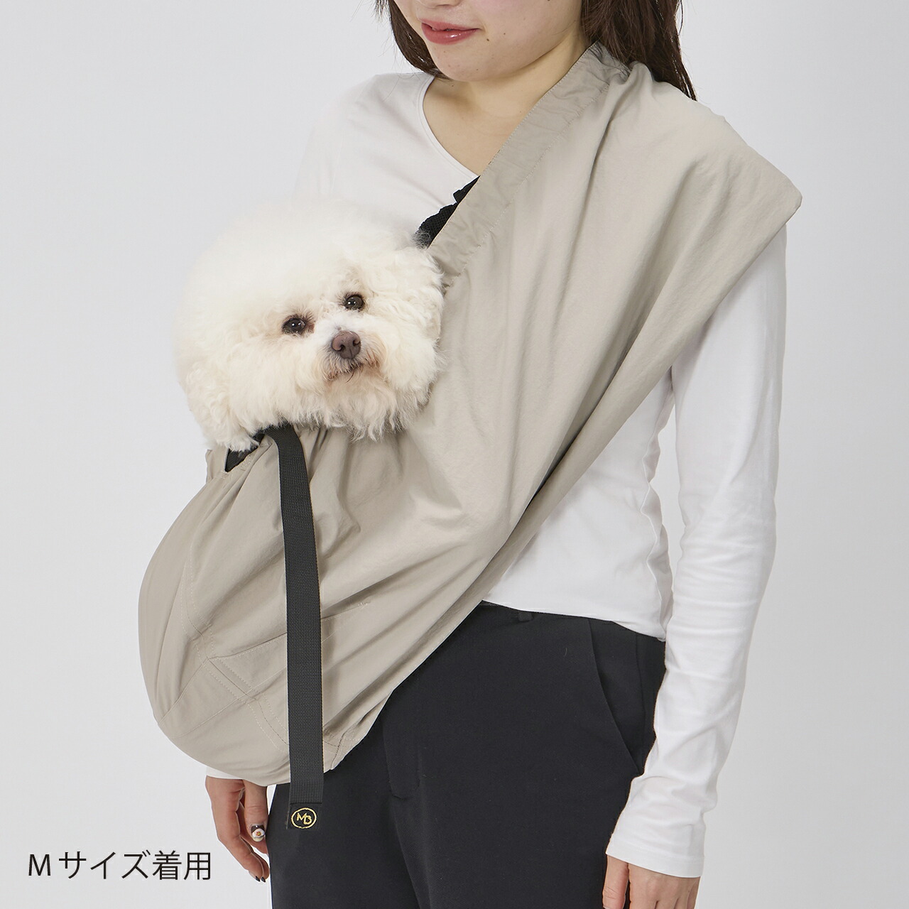 mm818ヌメロ SLING スリングタイプ犬用キャリーバッグMサイズ マンダリンブラザーズ スリング 耐荷重12kg シンプル 小型犬