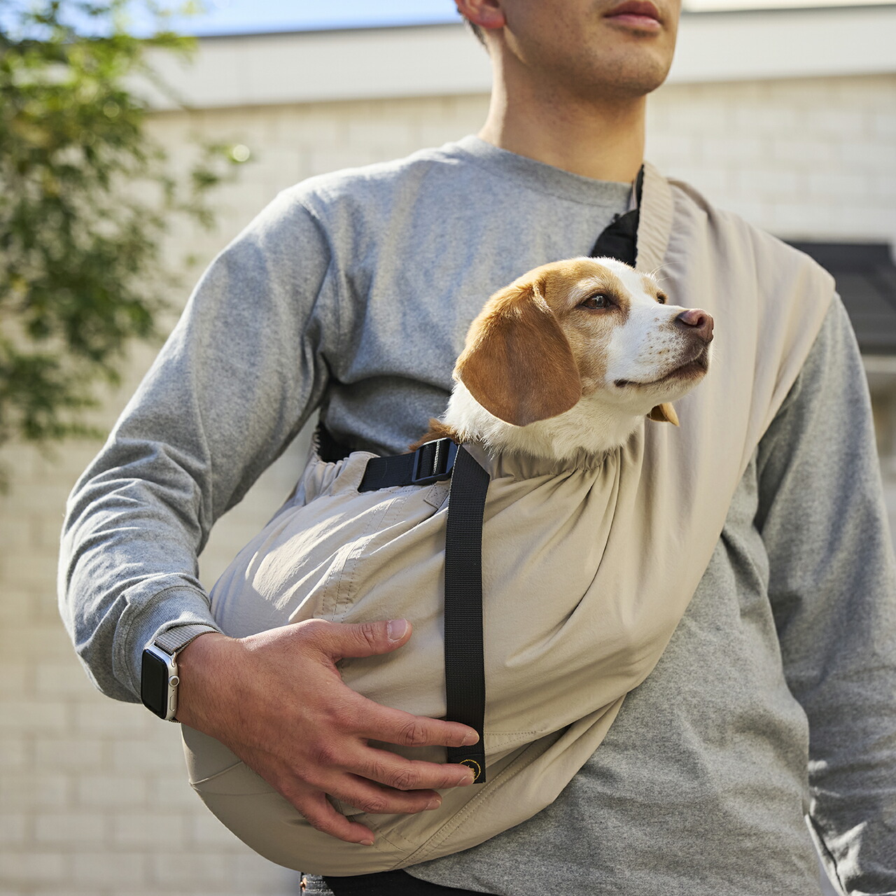 マンダリンブラザーズ スリング 耐荷重12kg 調節可 シンプル 小型犬