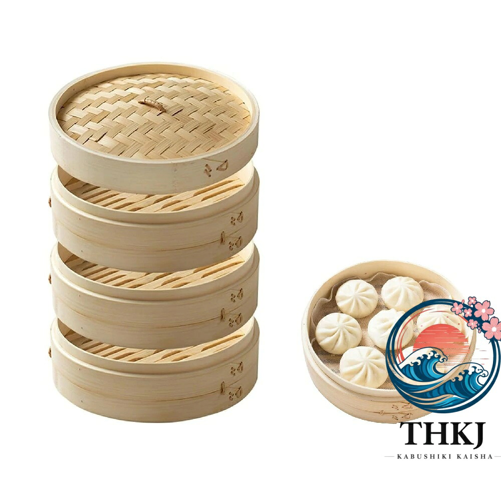 せいろ蒸し器 竹セイロ 中華 竹セイロ蒸篭 蒸しせいろ 蒸し一皿分の料理 手道具 多役立つことの手作り蒸し提げ篭 蒸籠 3 段蒸し 蓋 竹製 耐熱耐久 お役目用 身寄り用 蒸し蔬菜 しゅうまい 小籠包 餃子 蒸し食麺麭に適しています