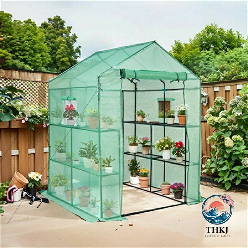 【2~4取り引き日送りとどける】ビニール植木室 大型 2枚押しかぶせる付き添い人143*142*196コマーシャル 植木室 決定づける2段 縁側 身寄り用 ビニール棲み家 身寄り家庭菜園 苑地棲み家 御花棲み家 仕合わせ ビニール 押しかぶせる 精神的な統合式