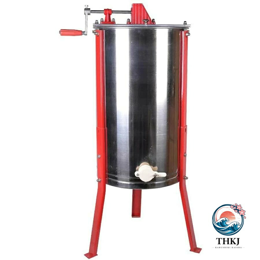 手動蜂みつ抽き出し器 2 一こま遠心機 卓上養蜂物の具